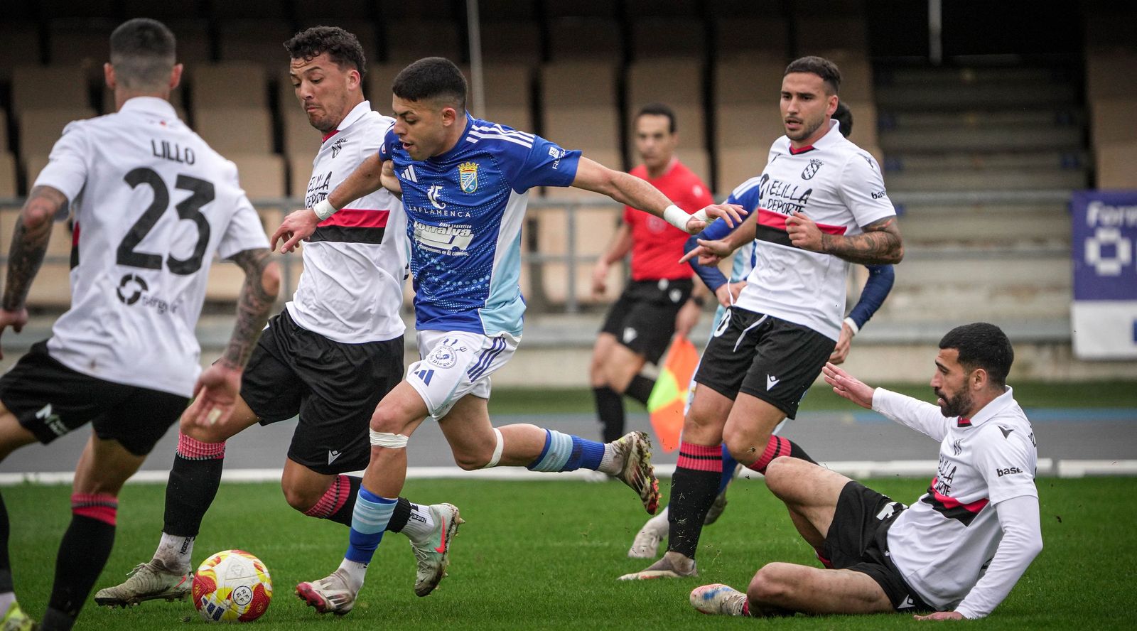 Imágenes del partido del Xerez CD - UD Melilla