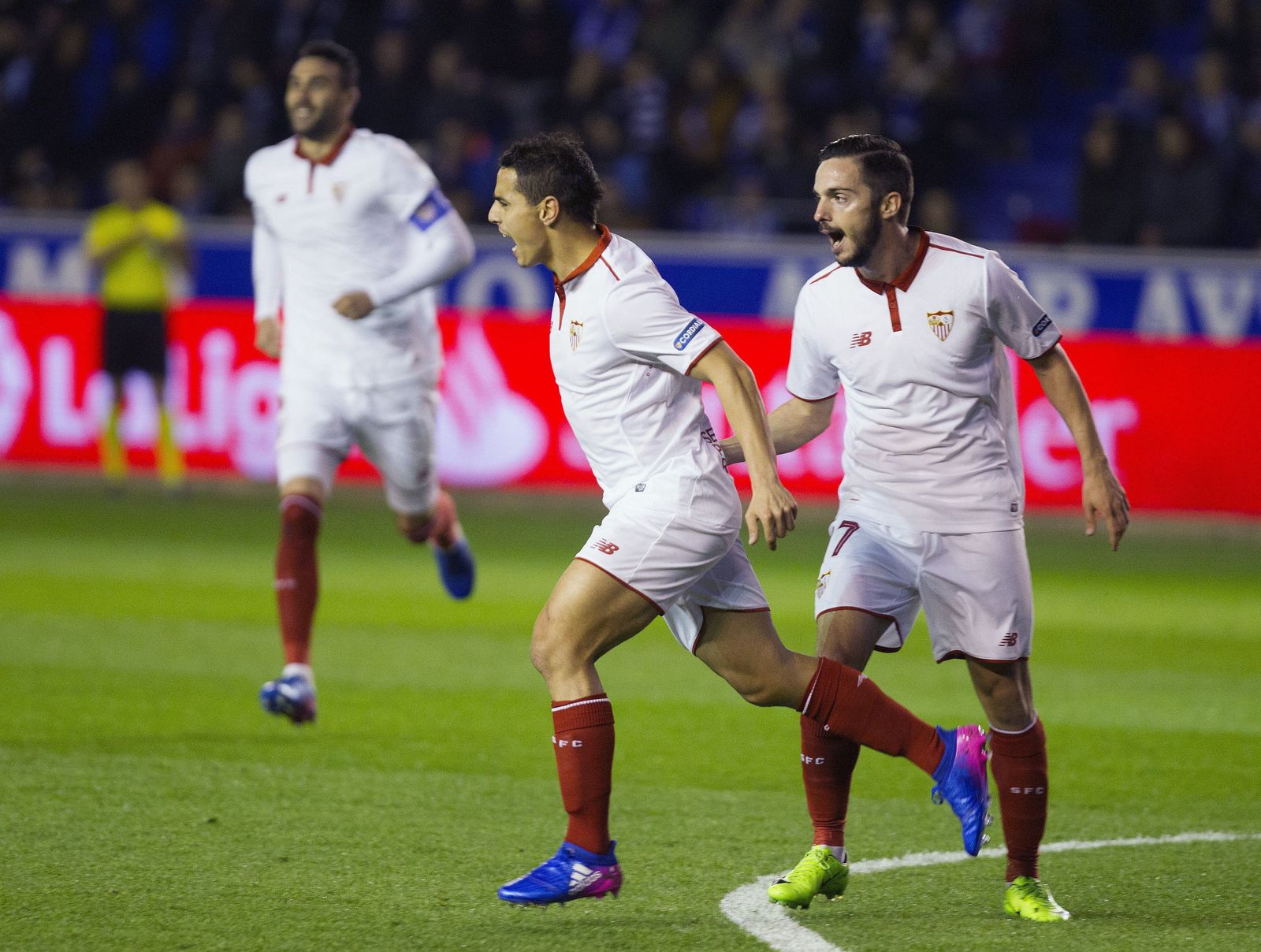 El Alavés-Sevilla, en imágenes