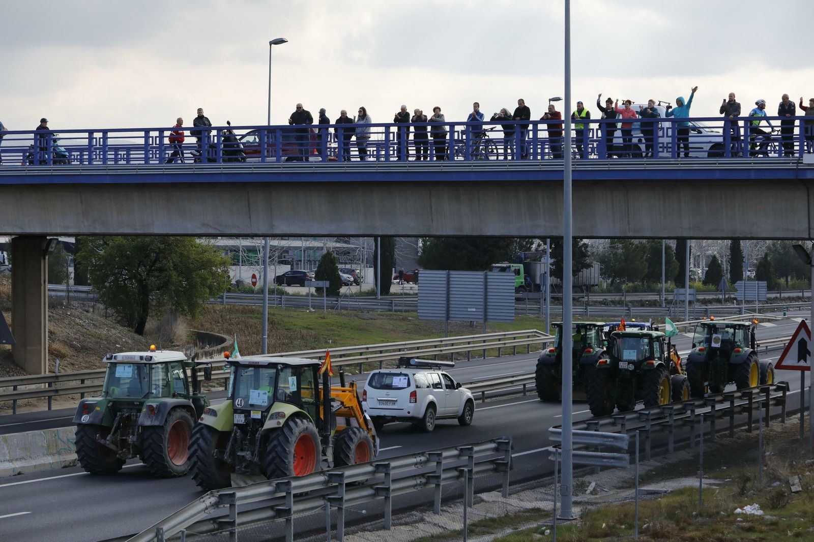 Curiosidades: las mejores fotos de la manifestación del campo en Granada