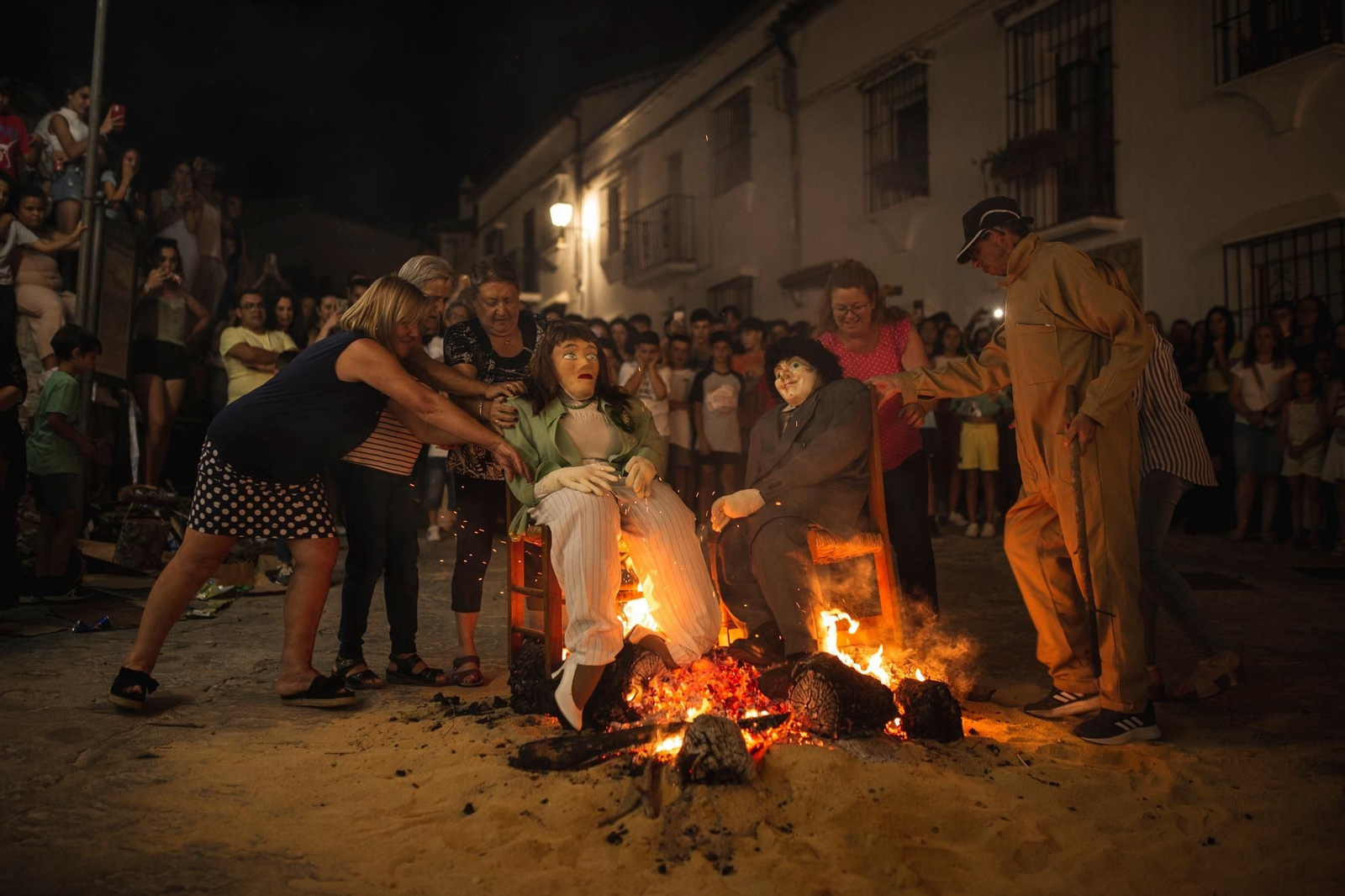 Imagen de archivo de la Noche de San Juan en Grazalema