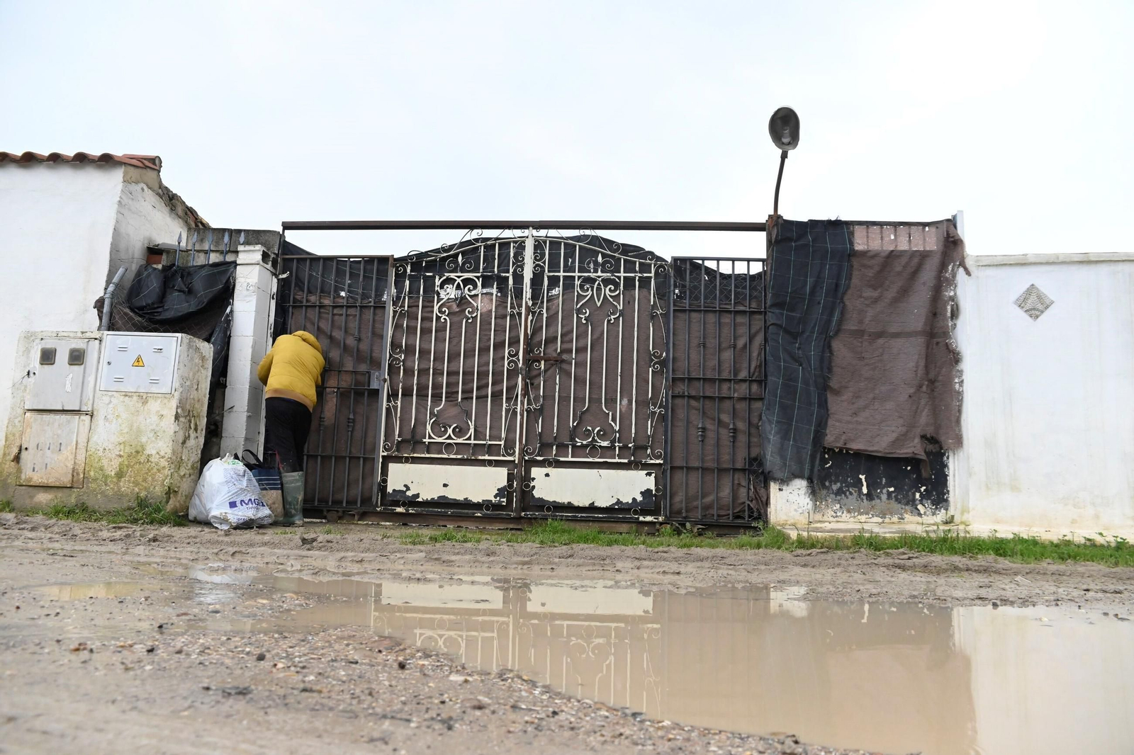 La parcelación de Guadalvalle tras el paso del temporal