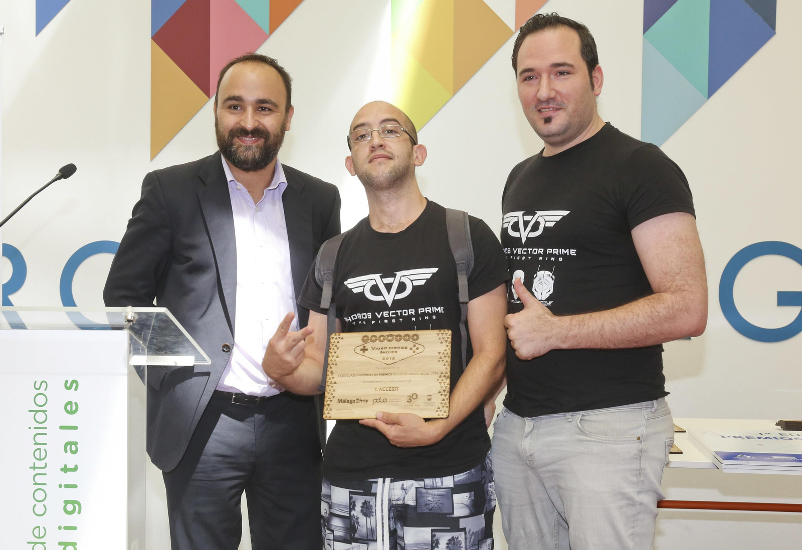 Premios de la I edición del concurso nacional de videojuegos indies