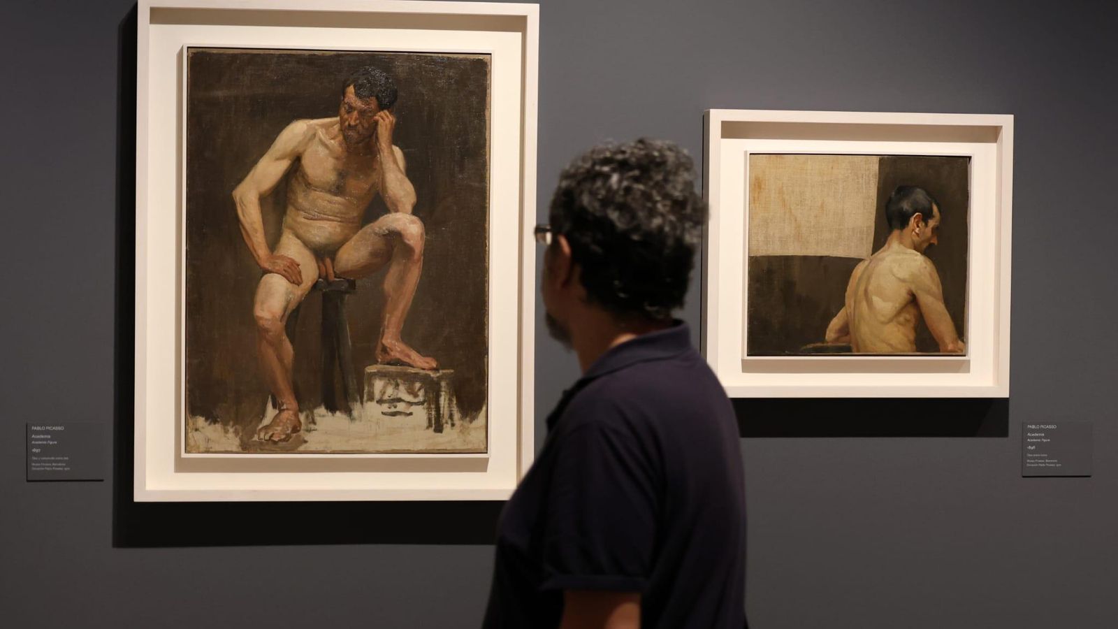 Obras de Pablo Picasso en la exposición 'Desnudos. Cuerpos normativos e insurrectos en el arte español (1870-1970)' del Museo Carmen Thyssen Málaga Obras de Pablo Picasso en la exposición 'Desnudos. Cuerpos normativos e insurrectos en el arte español (1870-1970)' del Museo Carmen Thyssen Málaga