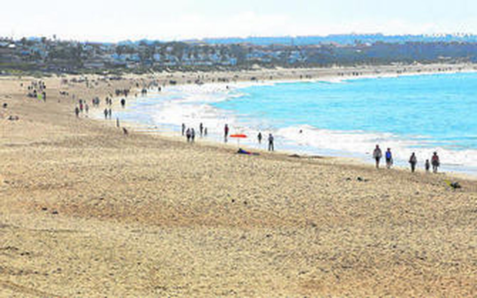 Vista panorámica de La Barrosa, en una imagen de archivo.
