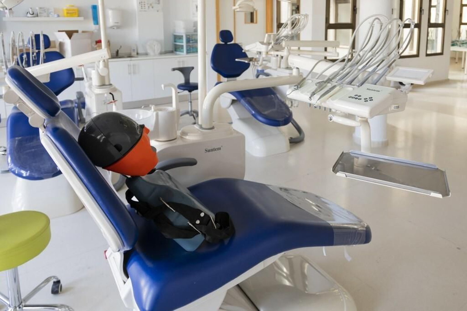 Imagen de los nuevos sillones dentales que se han adquirido.