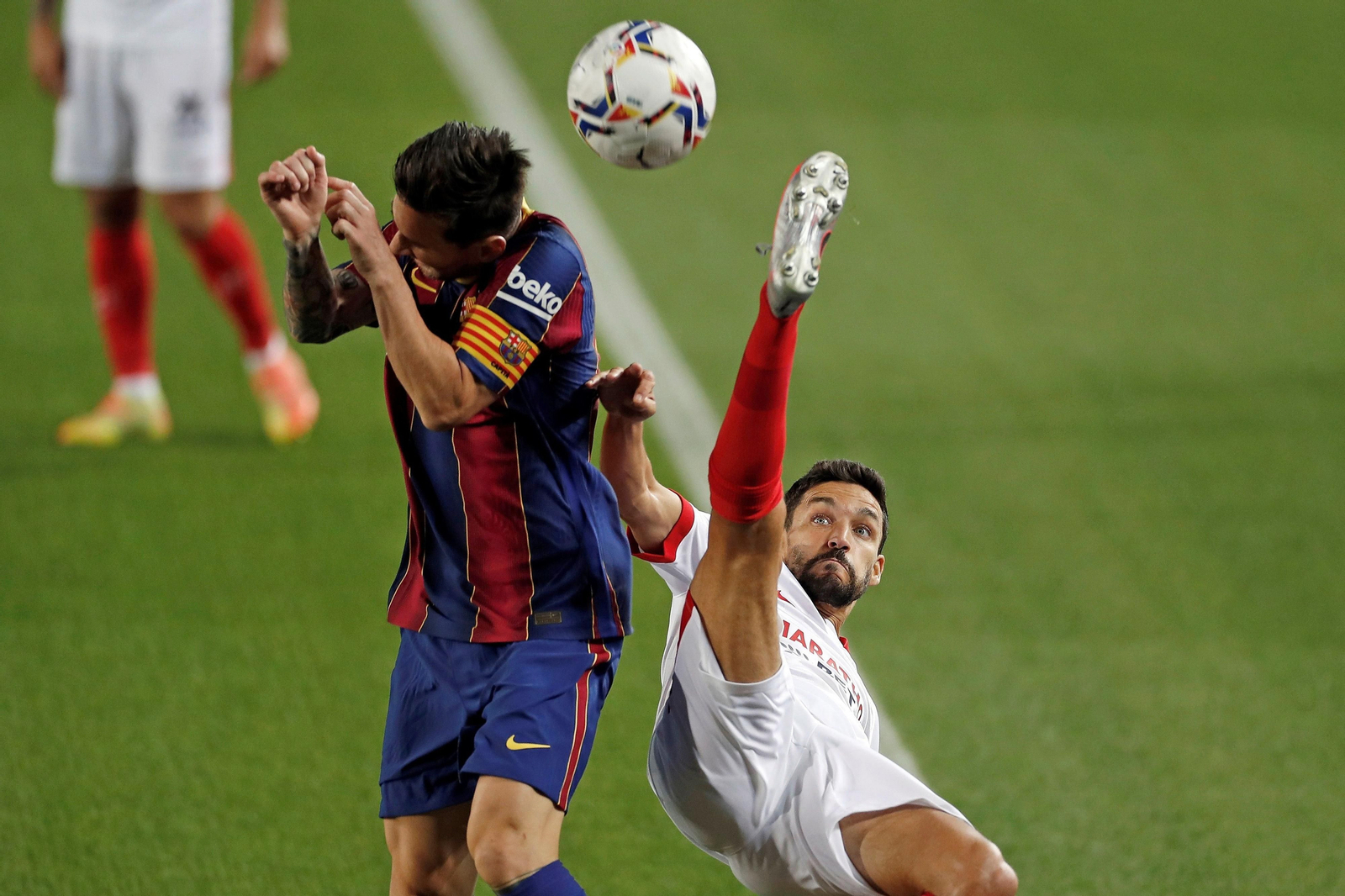 Las fotos del Barcelona-Sevilla