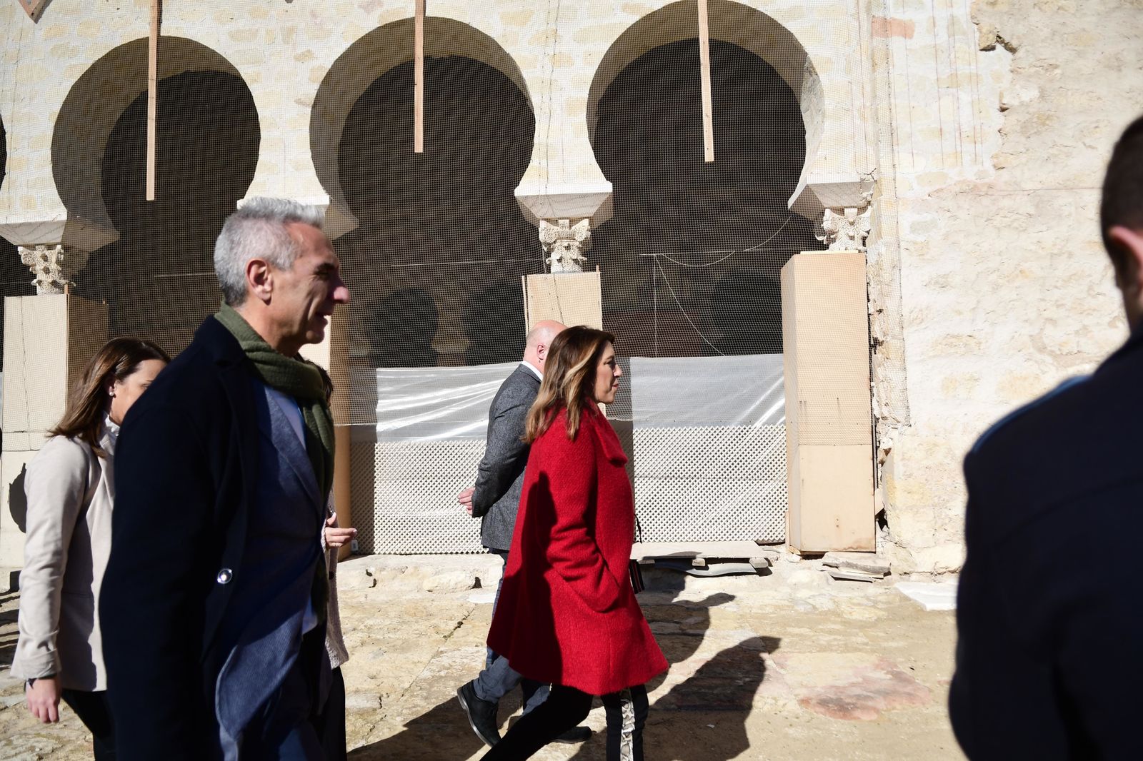 La restauración del Salón Rico de Medina Azahara, en imágenes