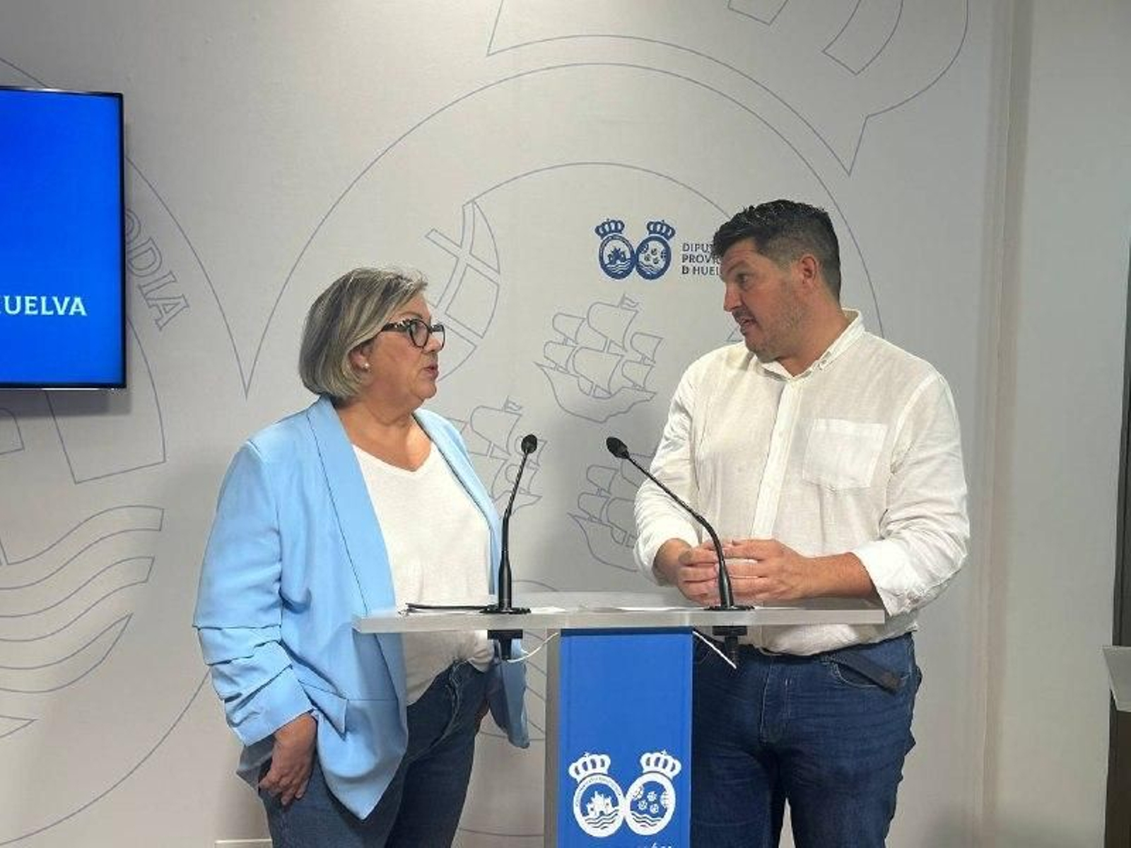 Mónica Rossi y Marcos Toti. Mónica Rossi y Marcos Toti.
