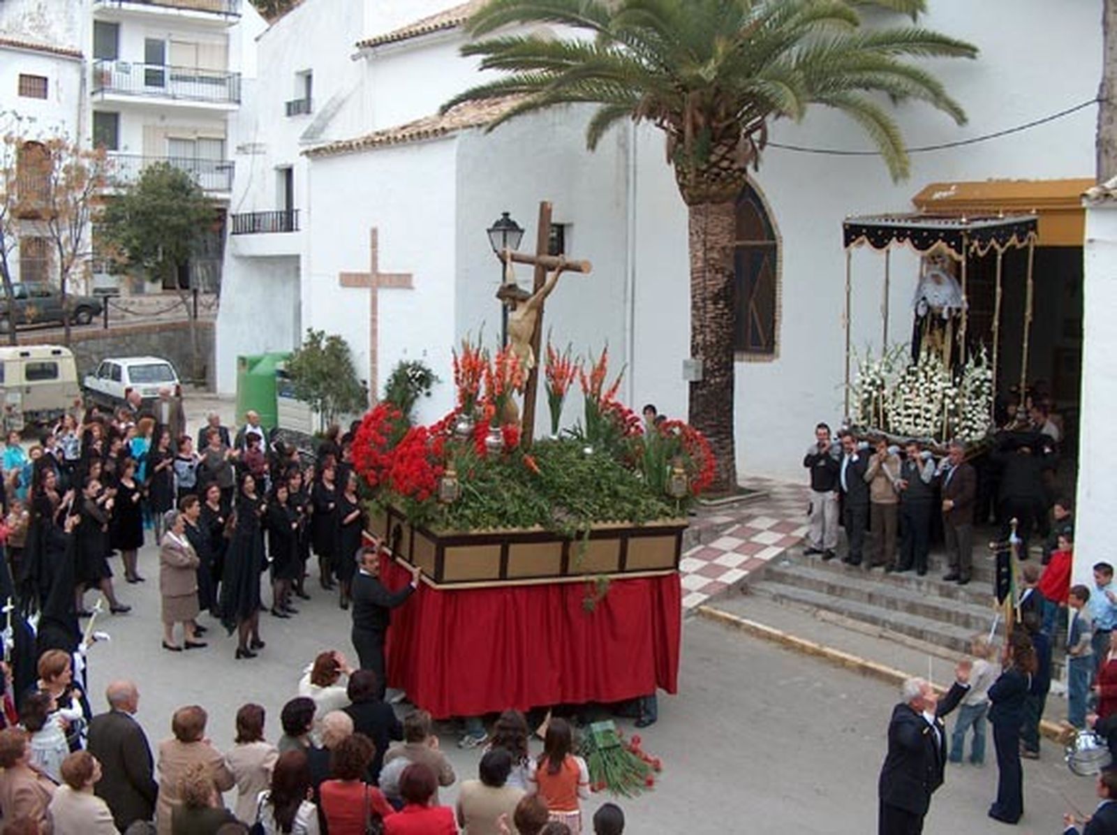 La parroquia del Dulce Nombre de Algámitas acoge a las imágenes titulares