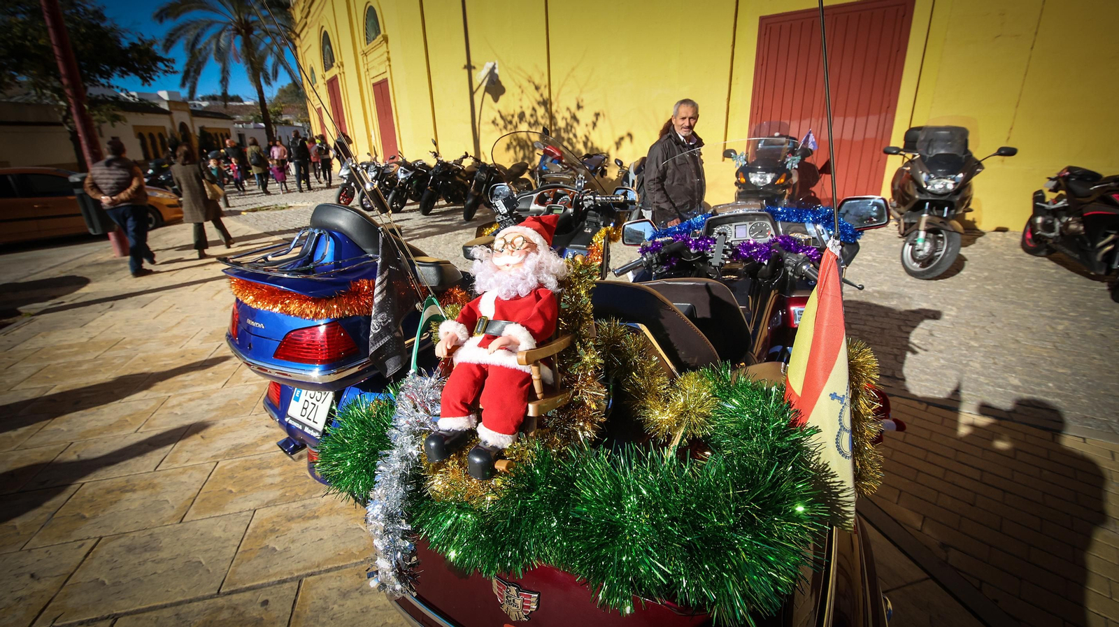 Búscate en la gran motorada solidaria celebrada en Jerez
