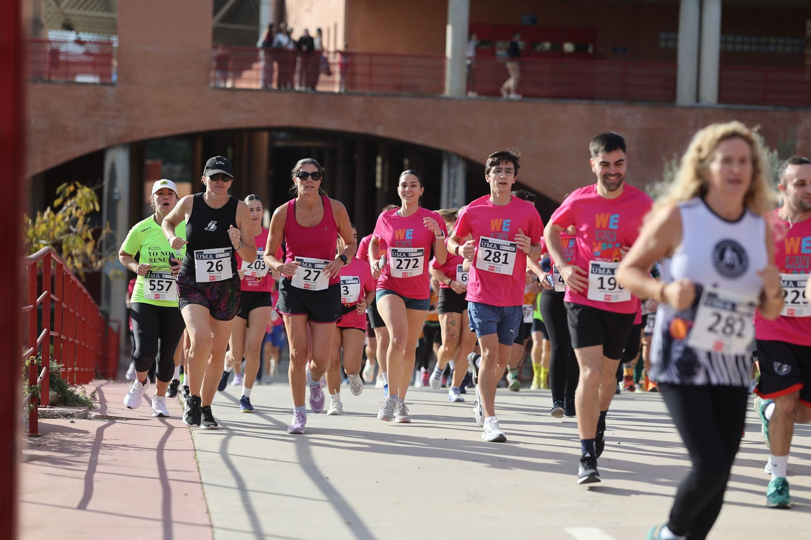 La carrera solidaria We Run de la UMA, en fotos