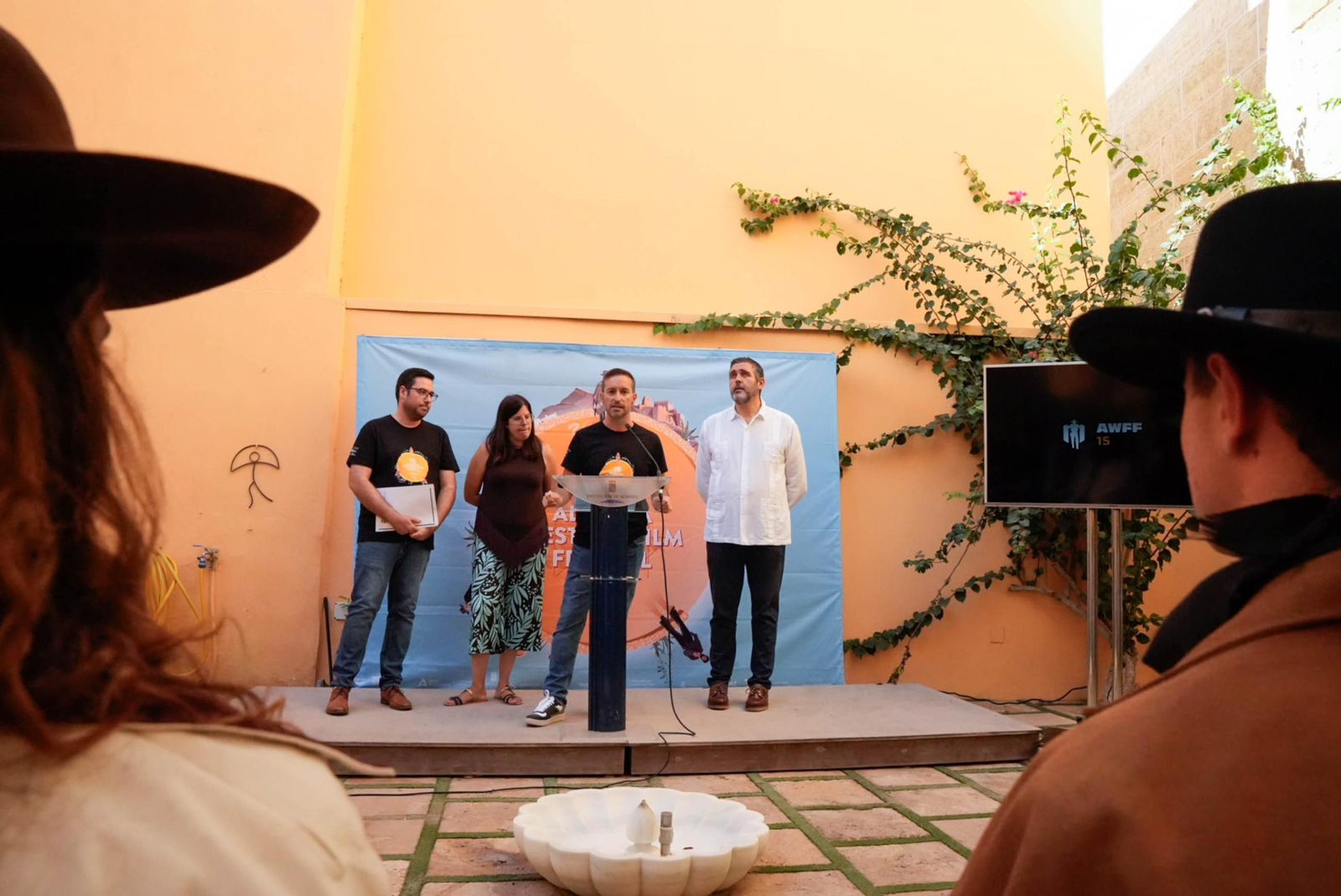 Te mostramos en imágenes como ha sido la presentación del Almería Western Film Festival 2025