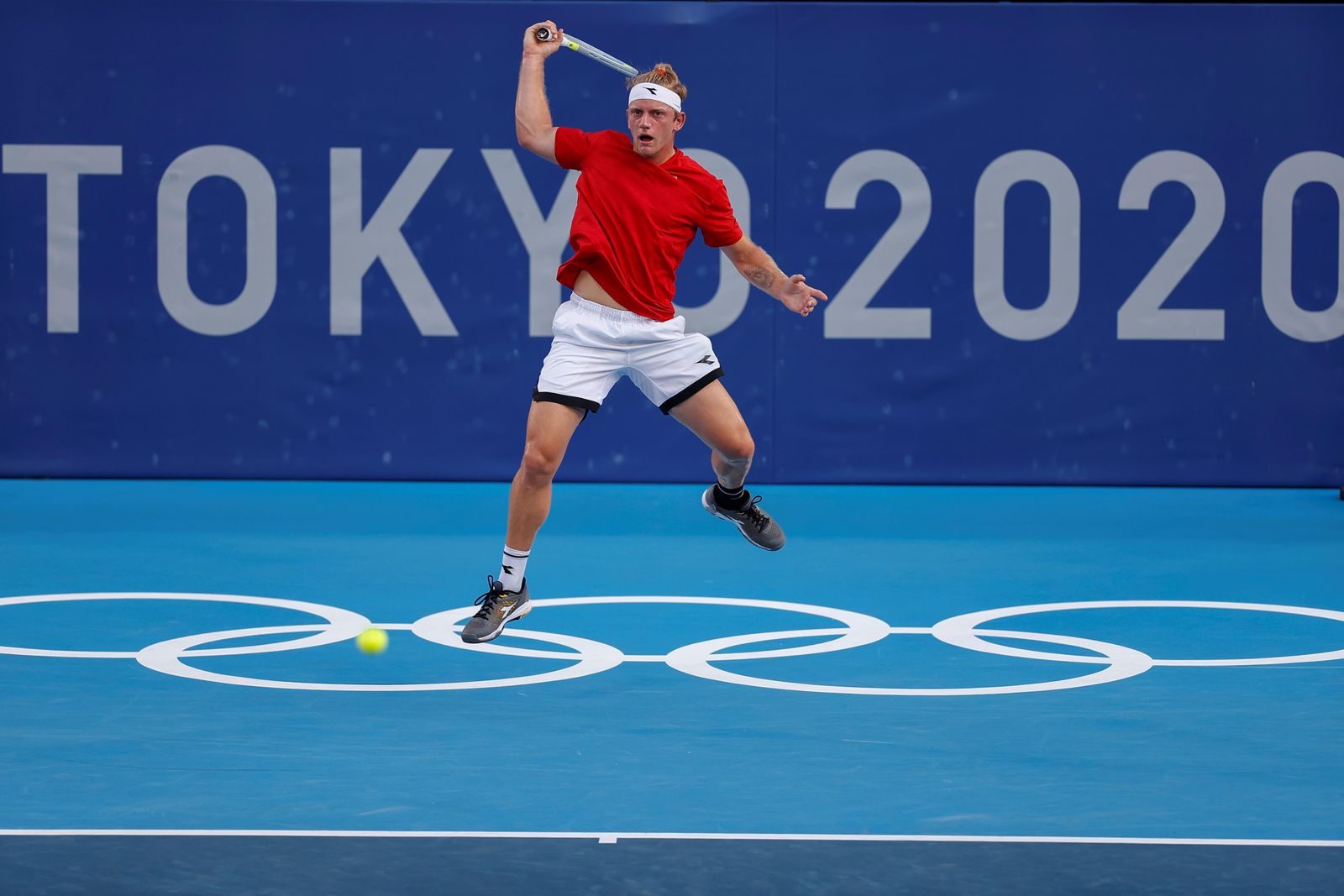 Las fotos del Davidovich-Djokovic