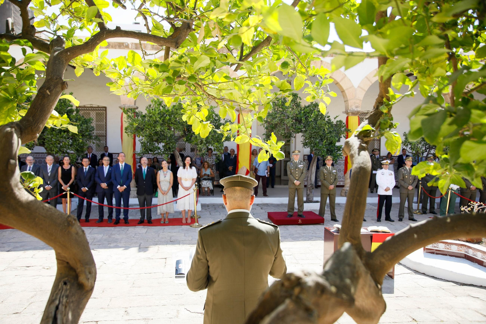 Toma de posesión del coronel José Manuel Lupiani Castellanos, en imágenes