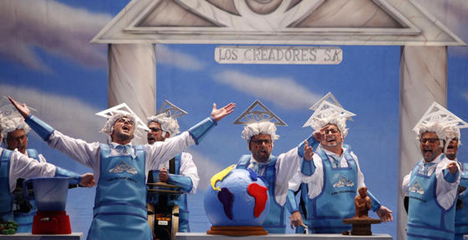 Chirigota 'Los creadores'

Foto: Jesus Marin