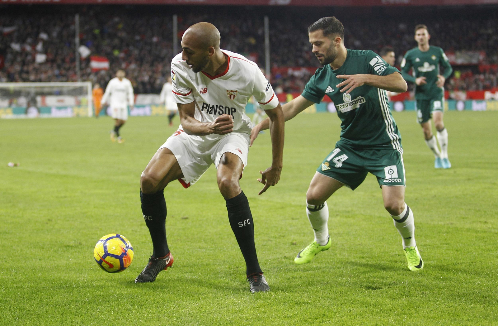 El Sevilla FC-Real Betis, en imágenes