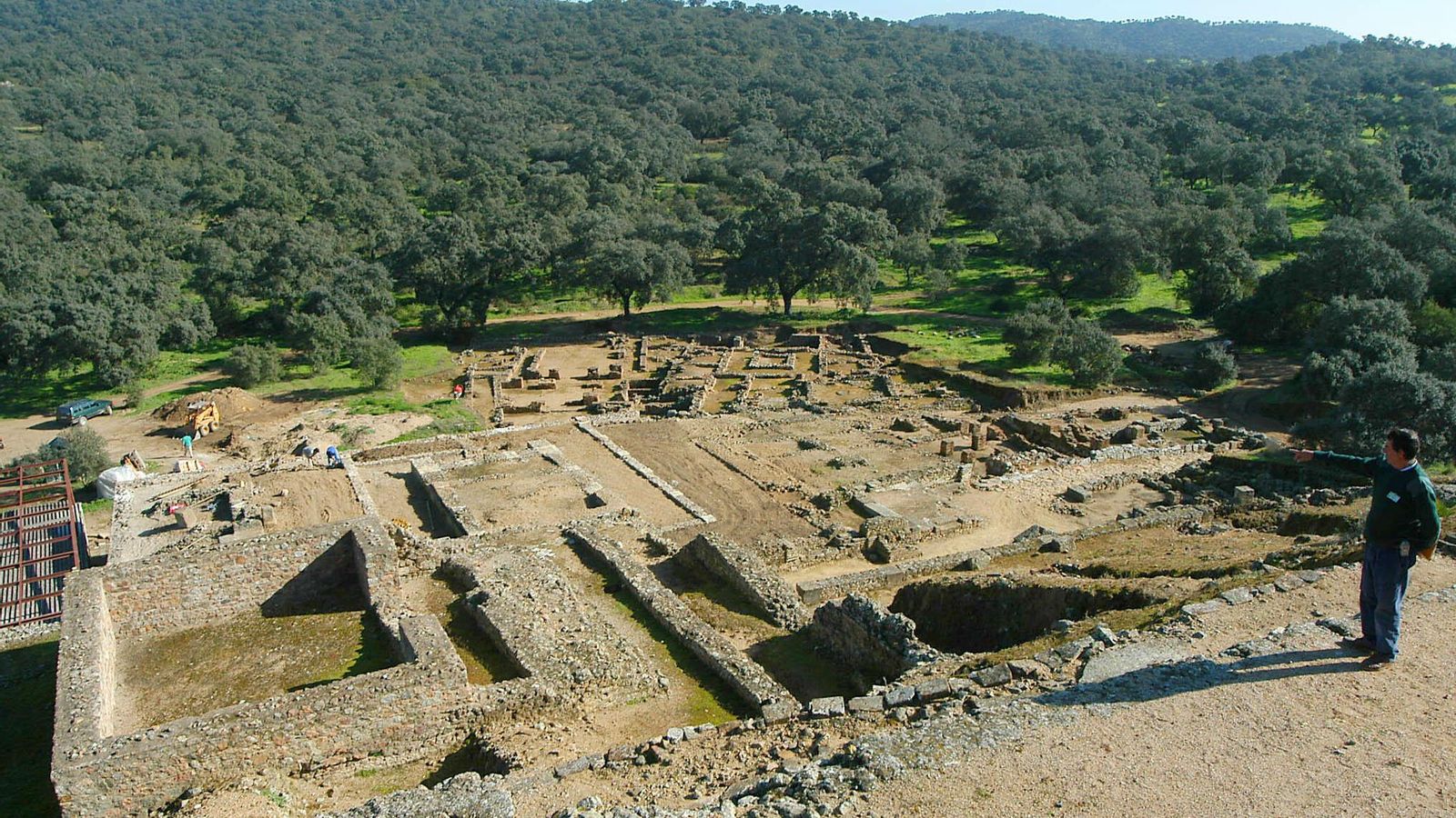 Munigua abre esta Navidad a las visitas familiares.
