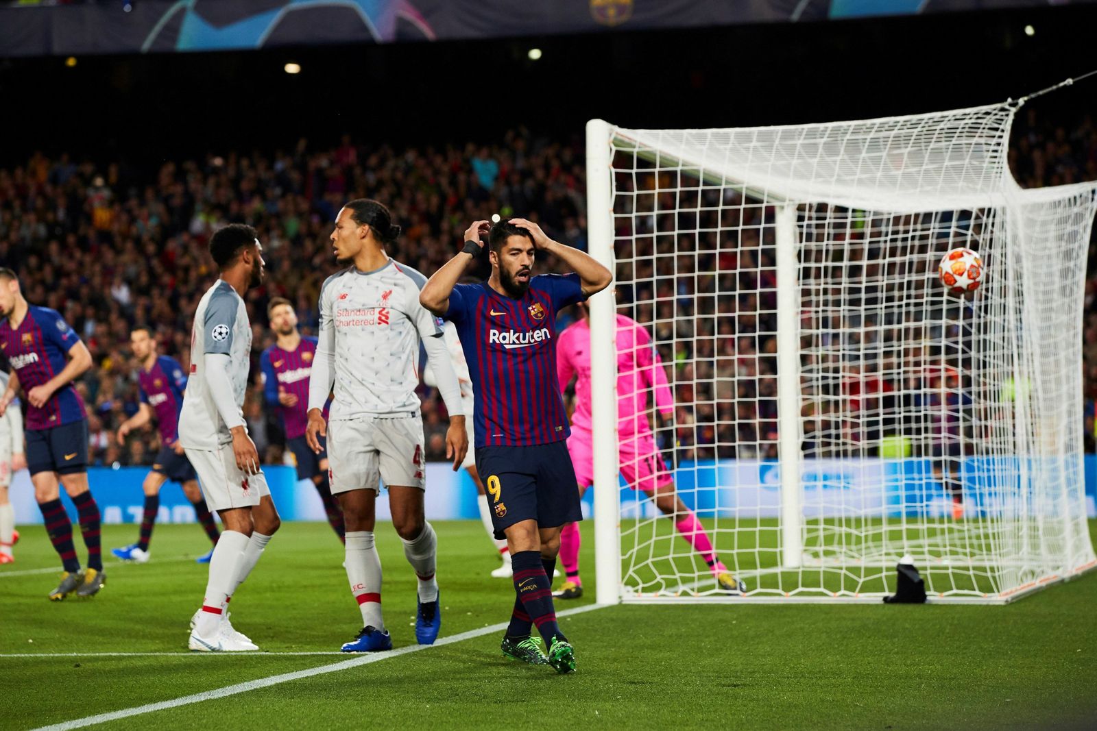 Las imágenes del Barça - Liverpool de semifinales de Champions League