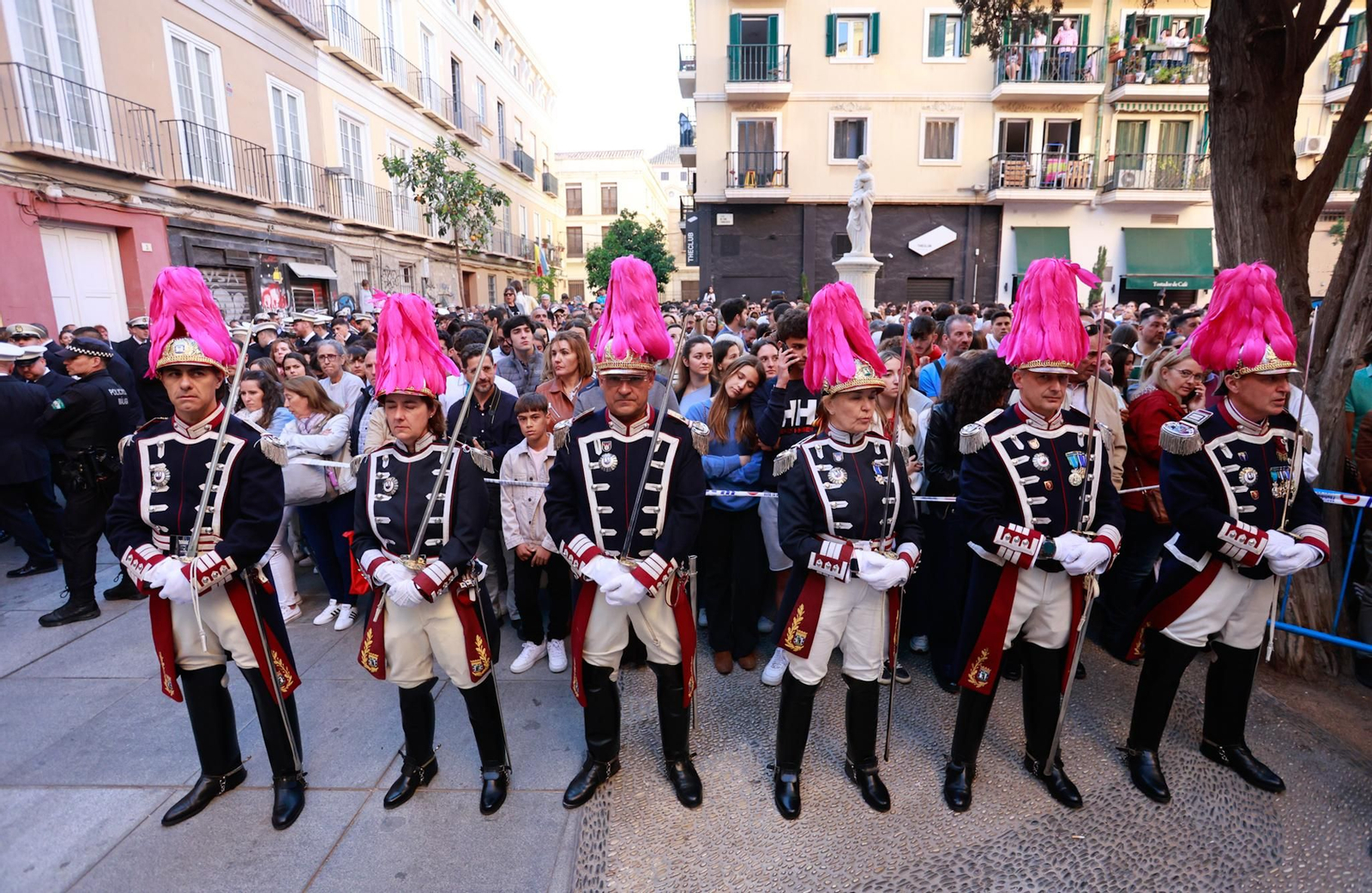 Las fotos de La Paloma en el Miércoles Santo de Málaga