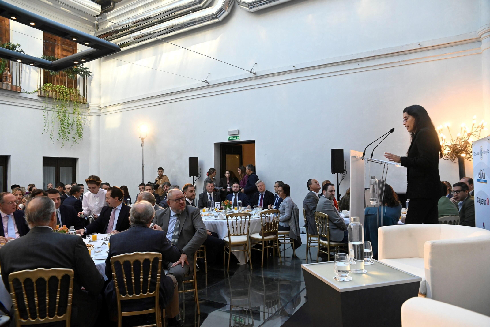 El desayuno coloquio de 'El Día de Córdoba' con Miguel Ángel Tamarit, en imágenes