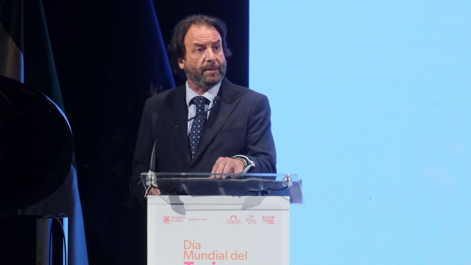 Daniel García Ibarrola durante su discurso.