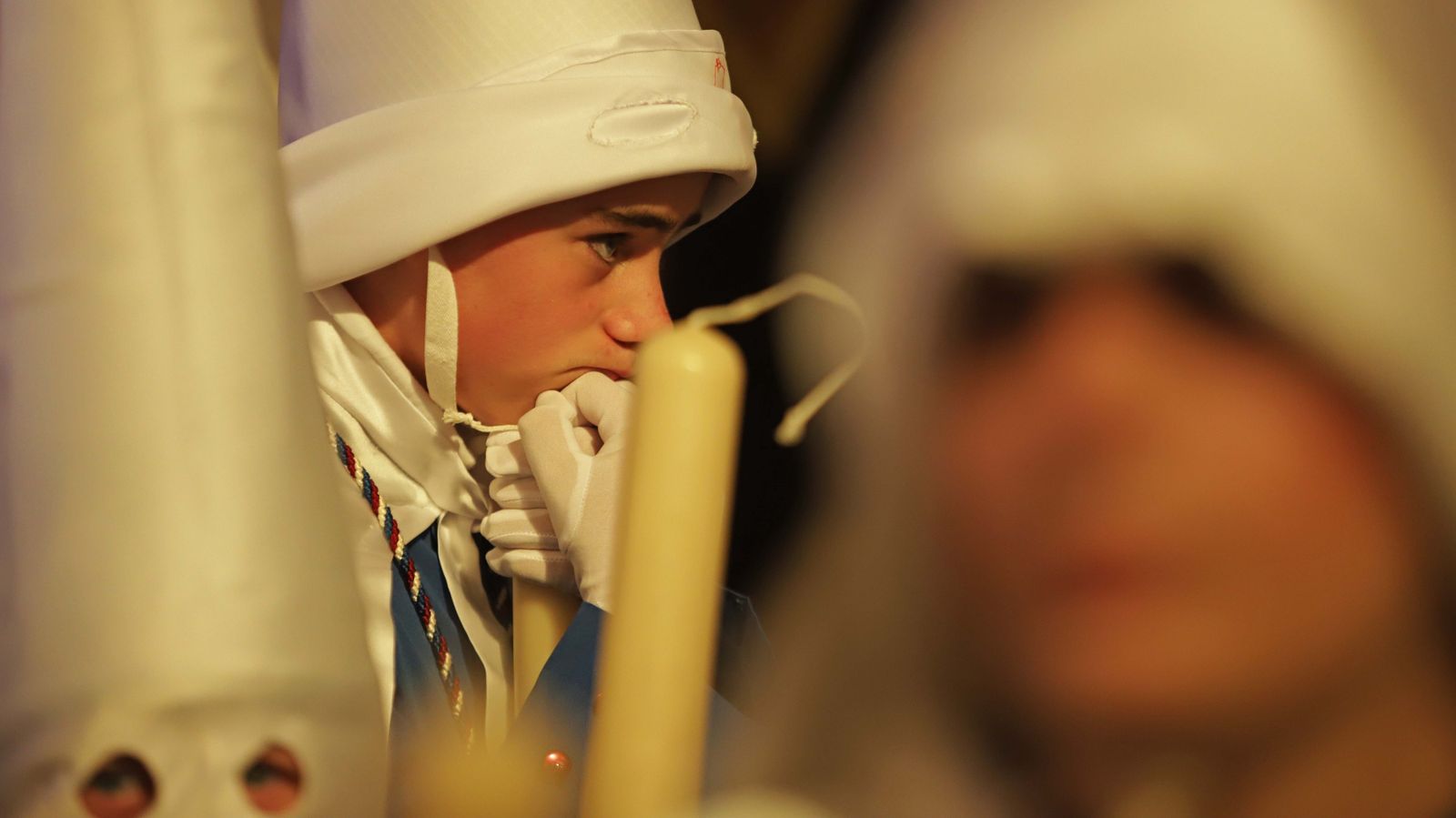 Fotos del Jueves Santo en Algeciras: Las Tres Caídas