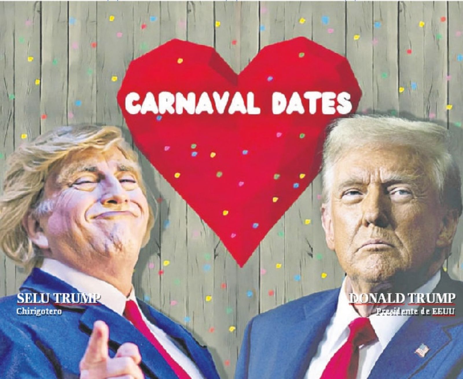 Selu Trump y su hermano Donald.