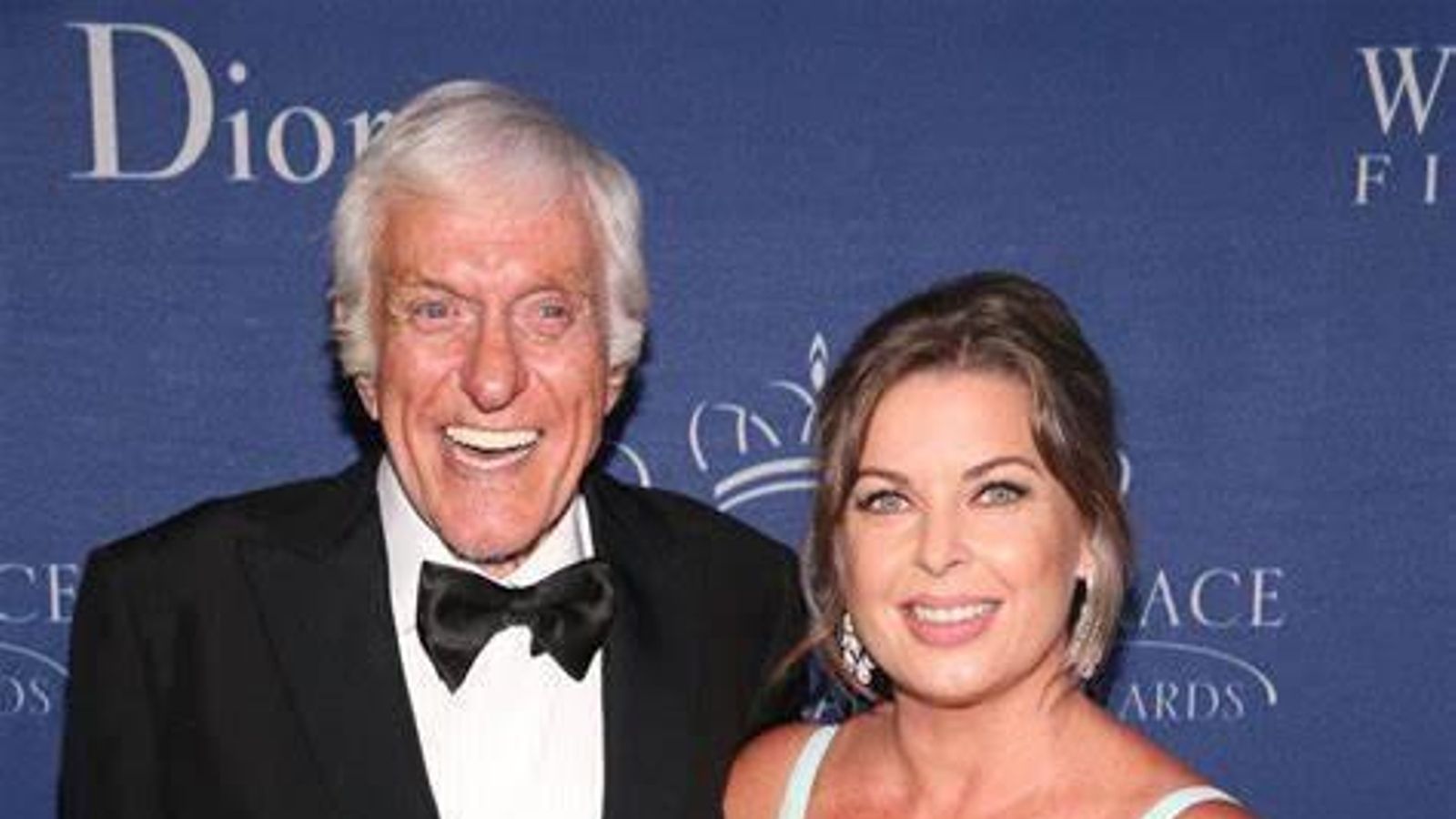 Dick Van Dyke con su segunda esposa.