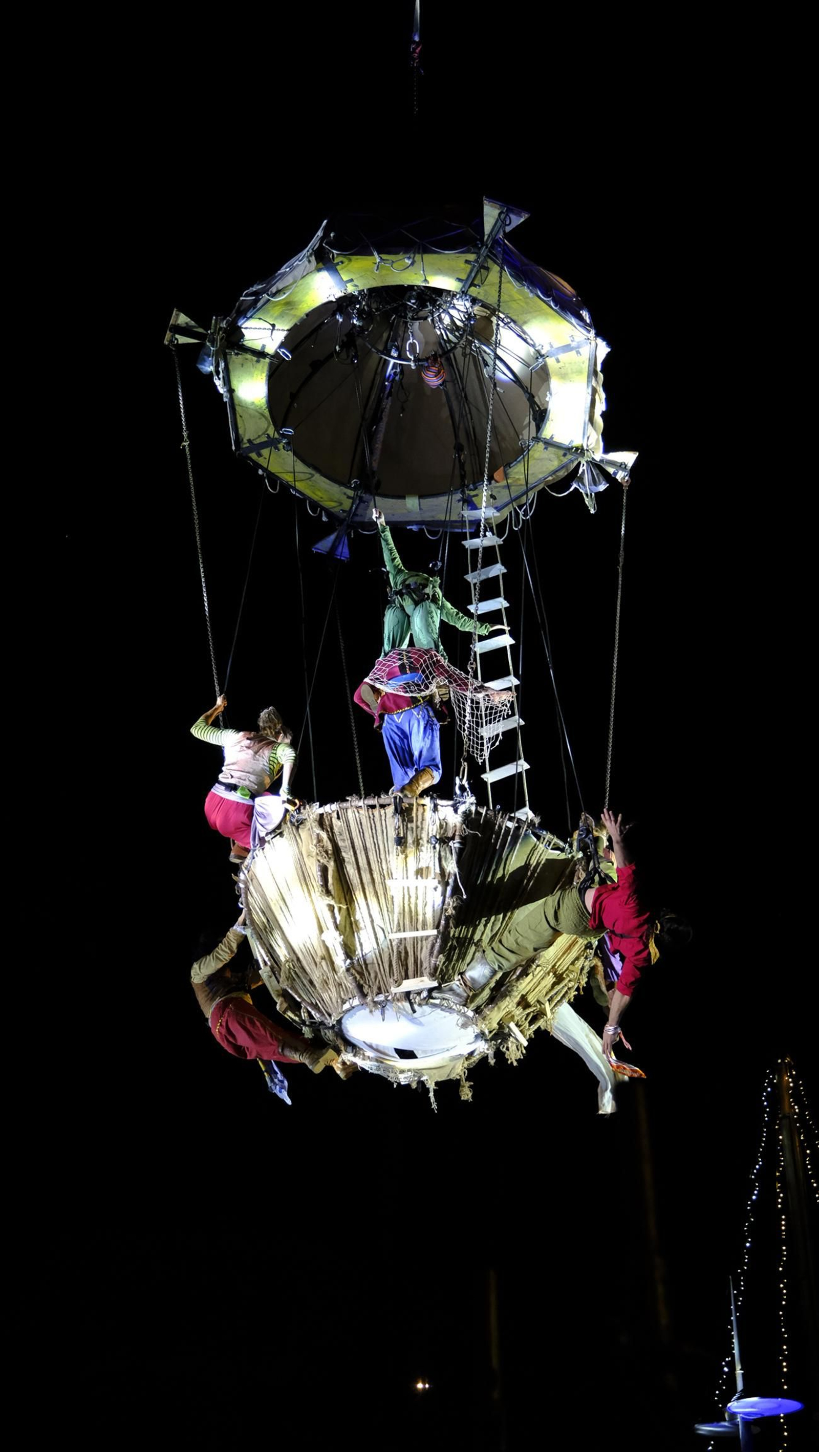 Imágenes del inicio de la Navidad en Almería