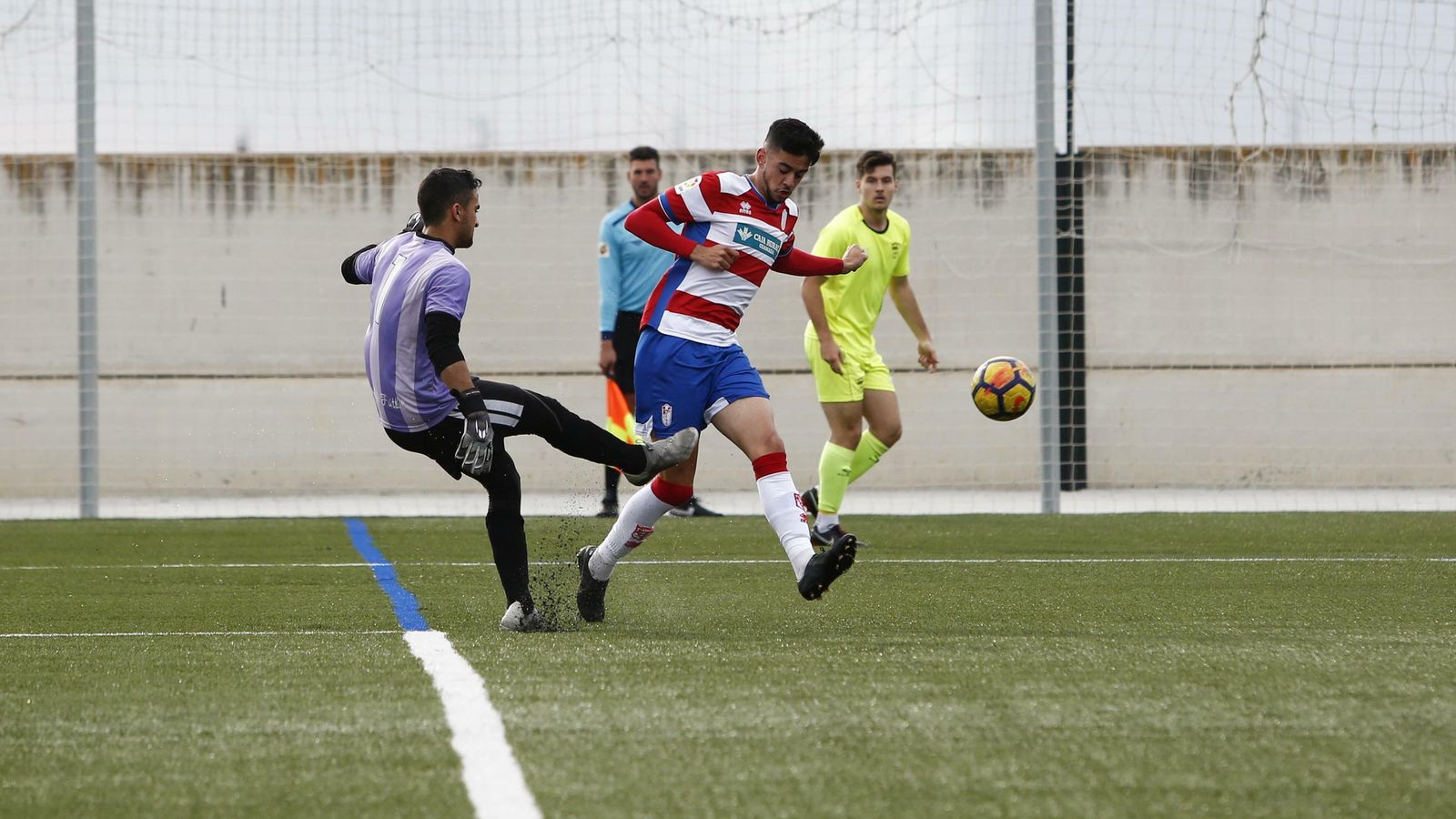 Los rojiblancos golearon el pasado domingo al Séneca.