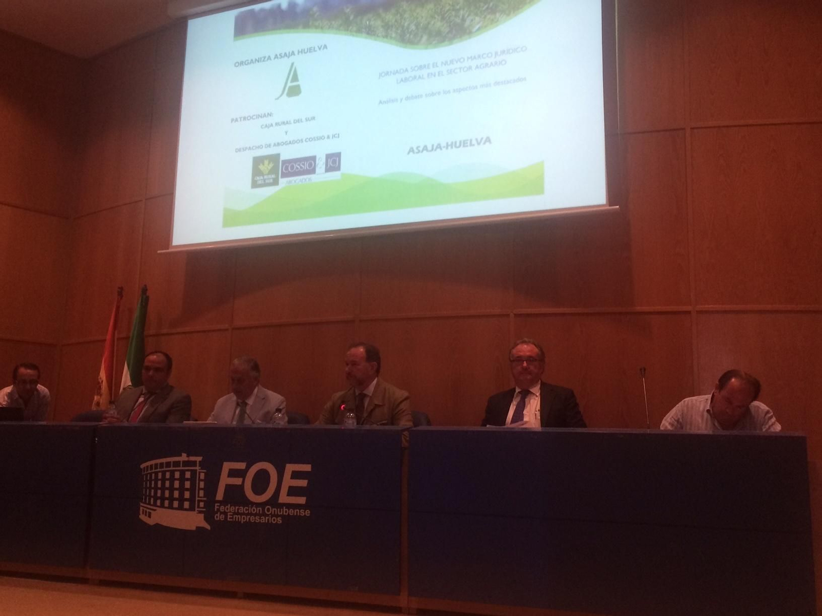 Jornada del nuevo marco jurídico laboral de Asaja-Huelva