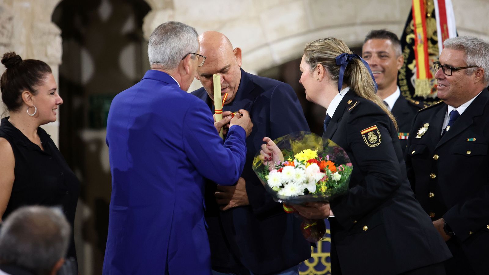 Entrega de medallas de la Asociación Santo Ángel de la Policía Nacional de Jerez