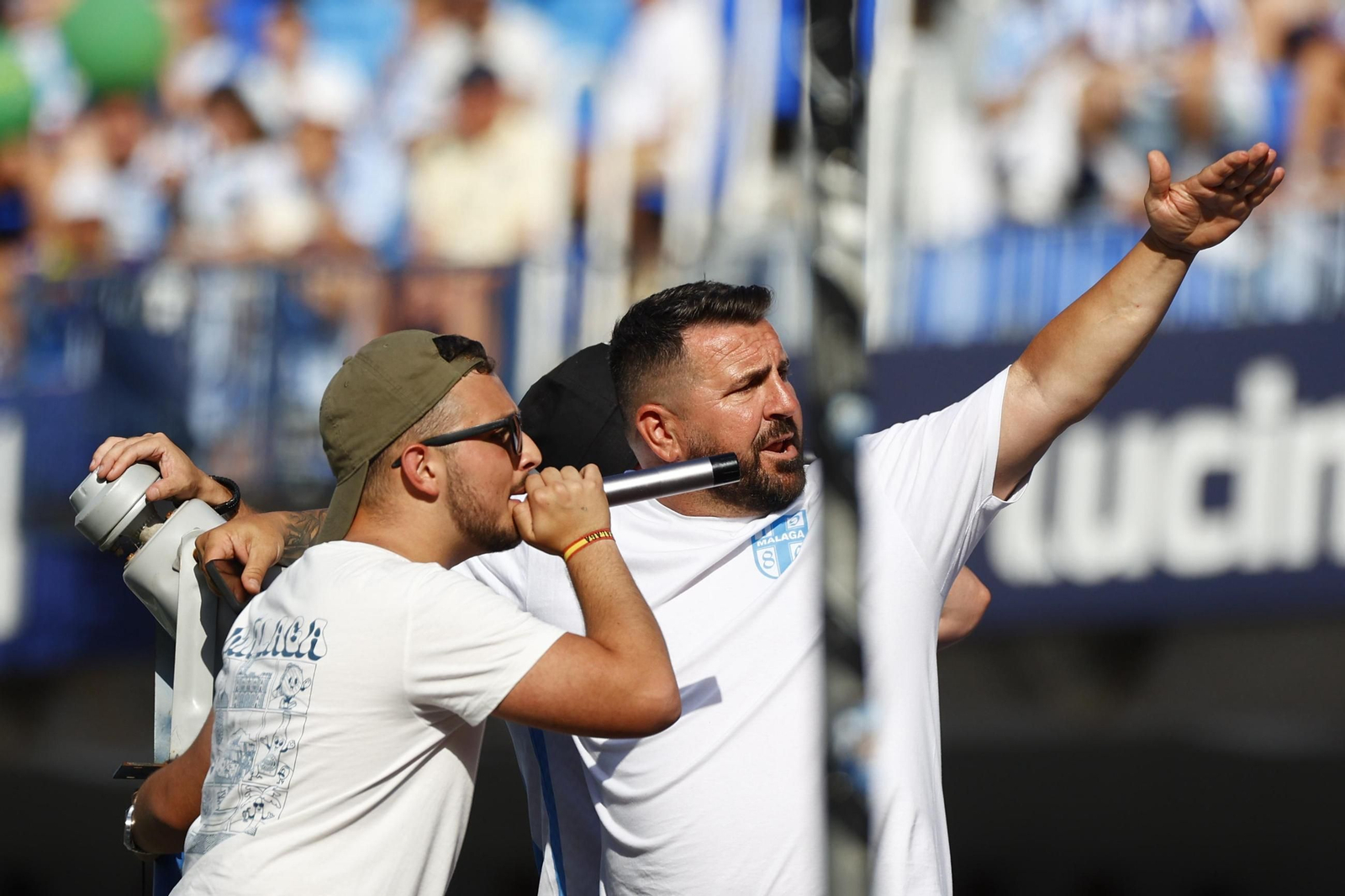 El Málaga CF-Burgos, en fotos