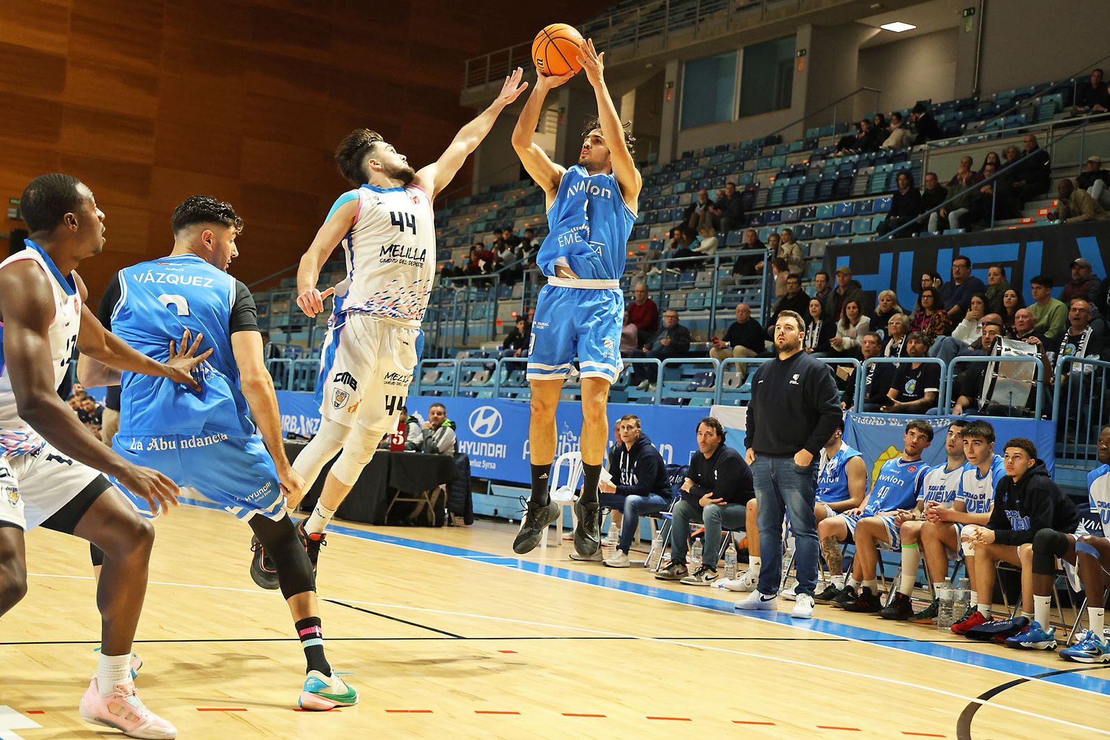 Imágenes del Ciudad de Huelva vs Melilla Ciudad del Deporte