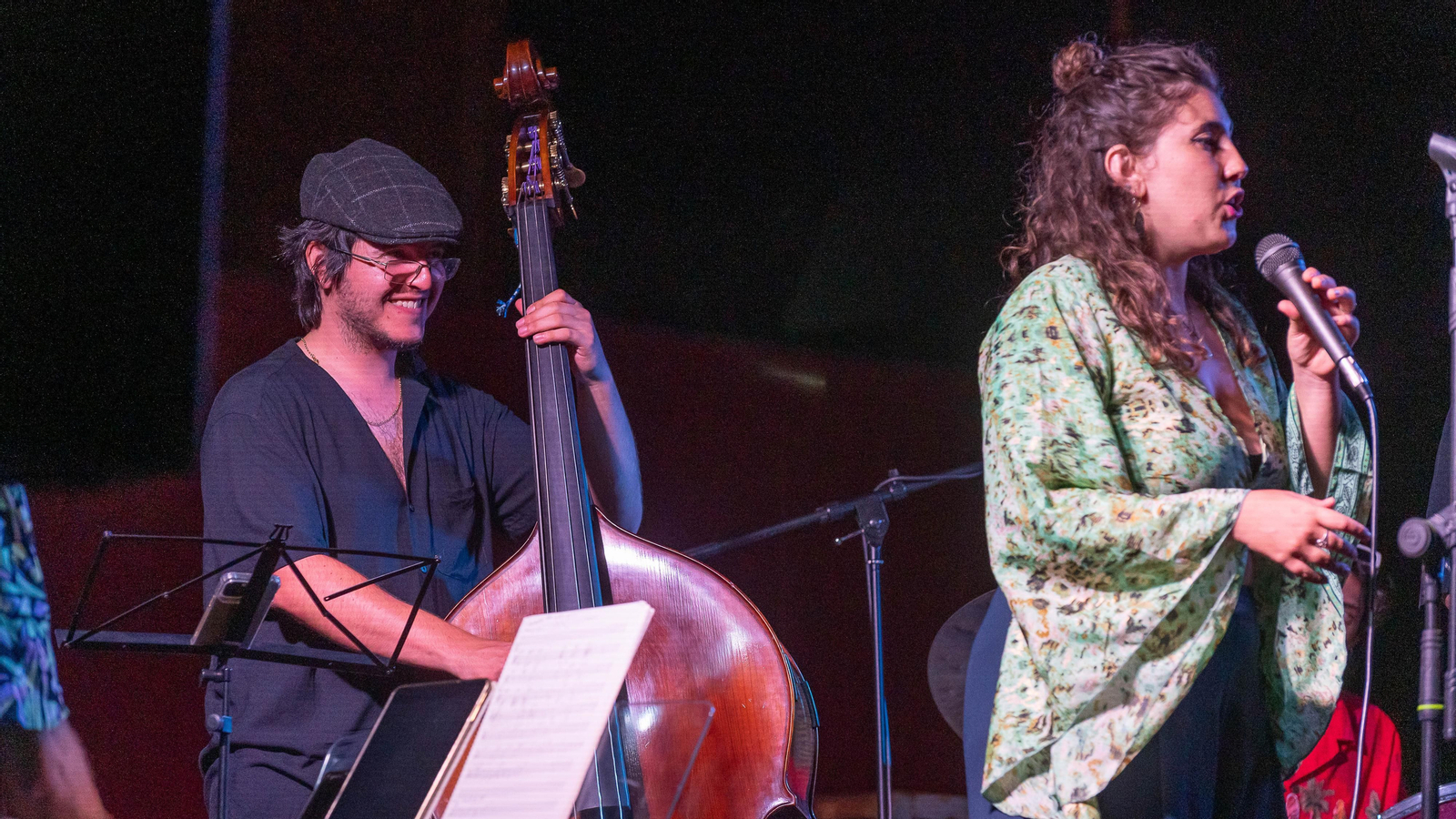 Jazz al relente de Rizoma ' Caballero & Oliver quartet ' en Alcultura, en imágenes