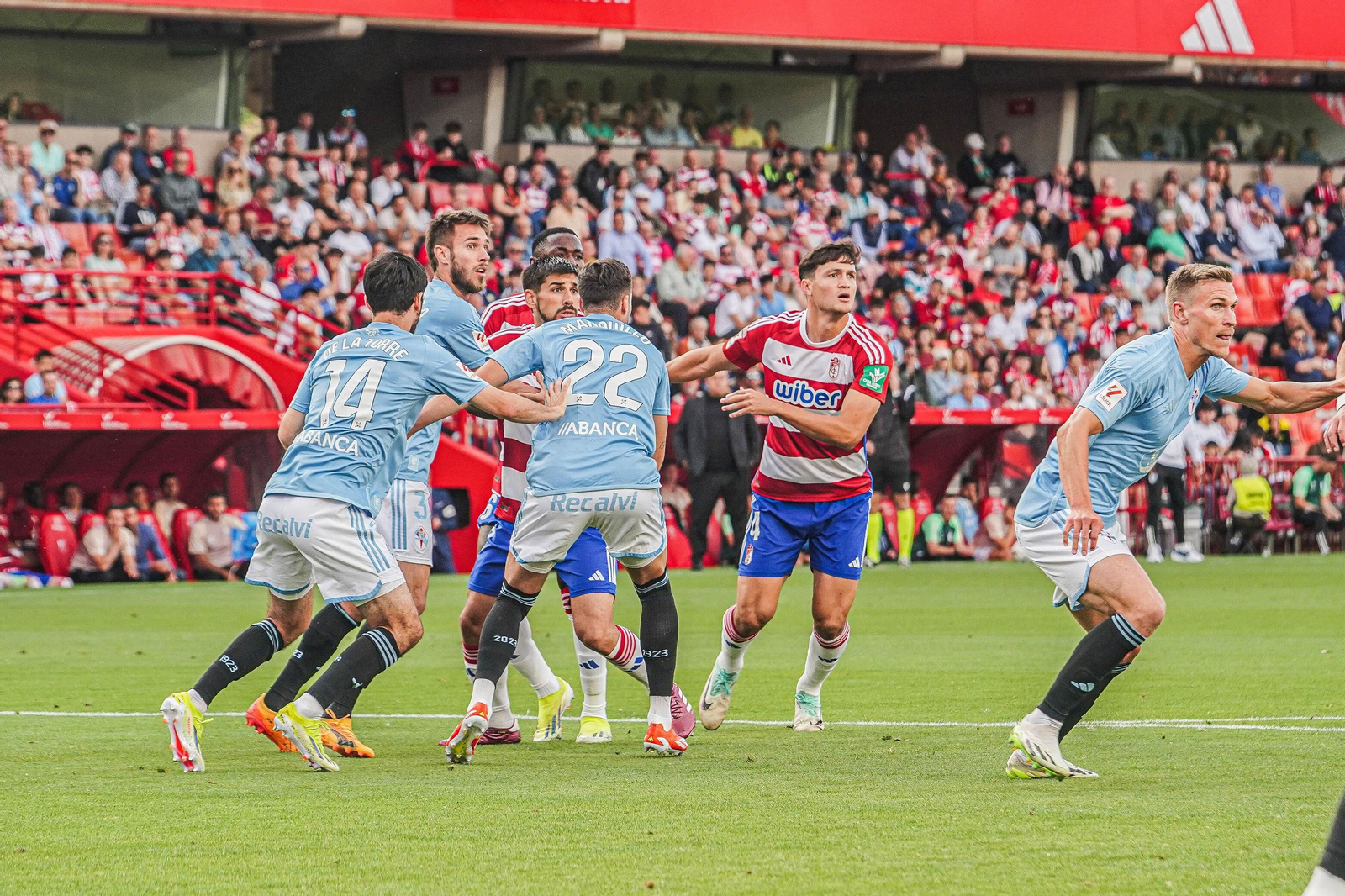 Las mejores imágenes del Granada CF-Celta de Vigo