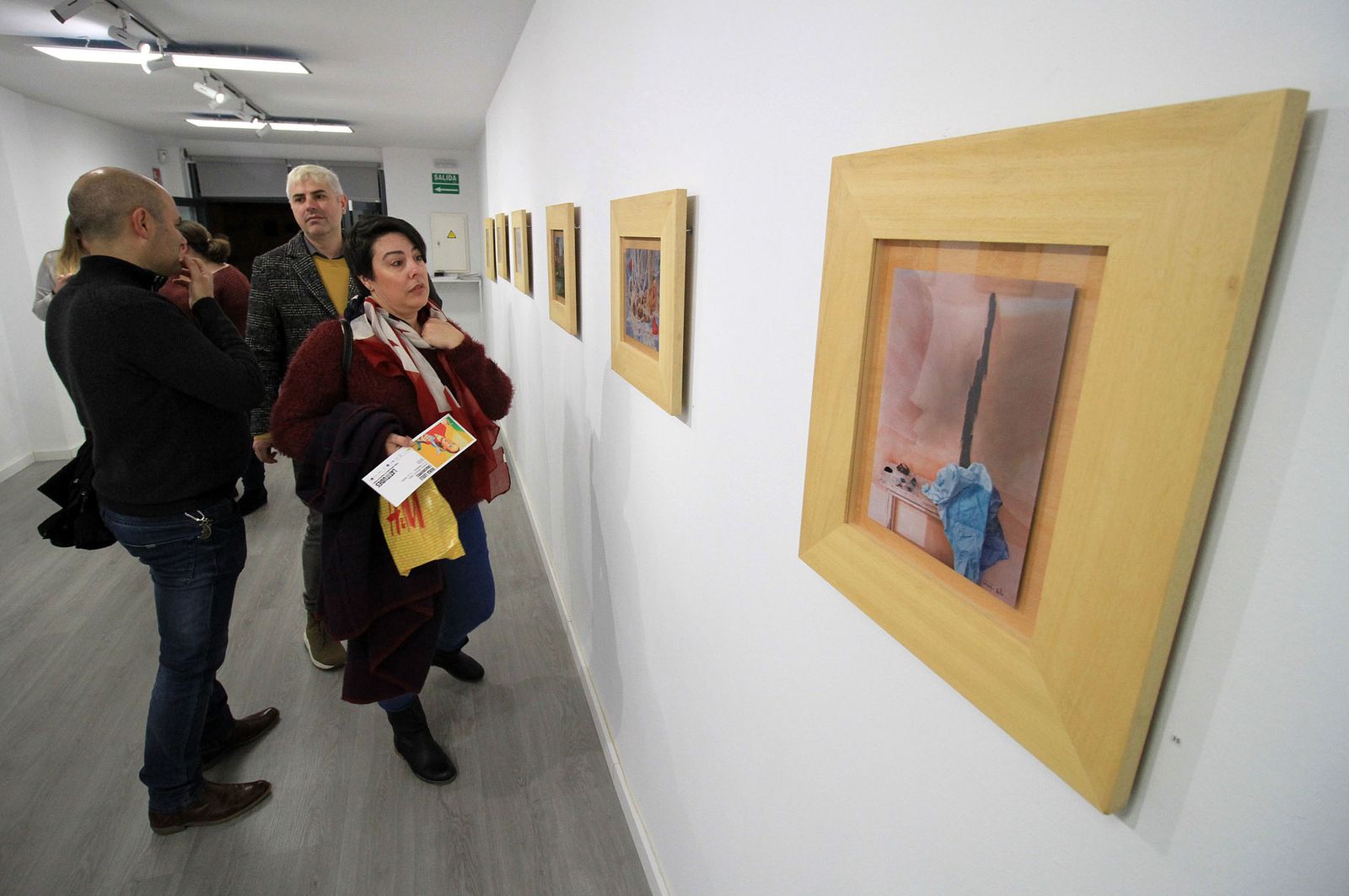 Imágenes de la inauguración de la exposición de Latitudes 'Cibachrome', de Ouka Leele, en la Galería Espacio Cero