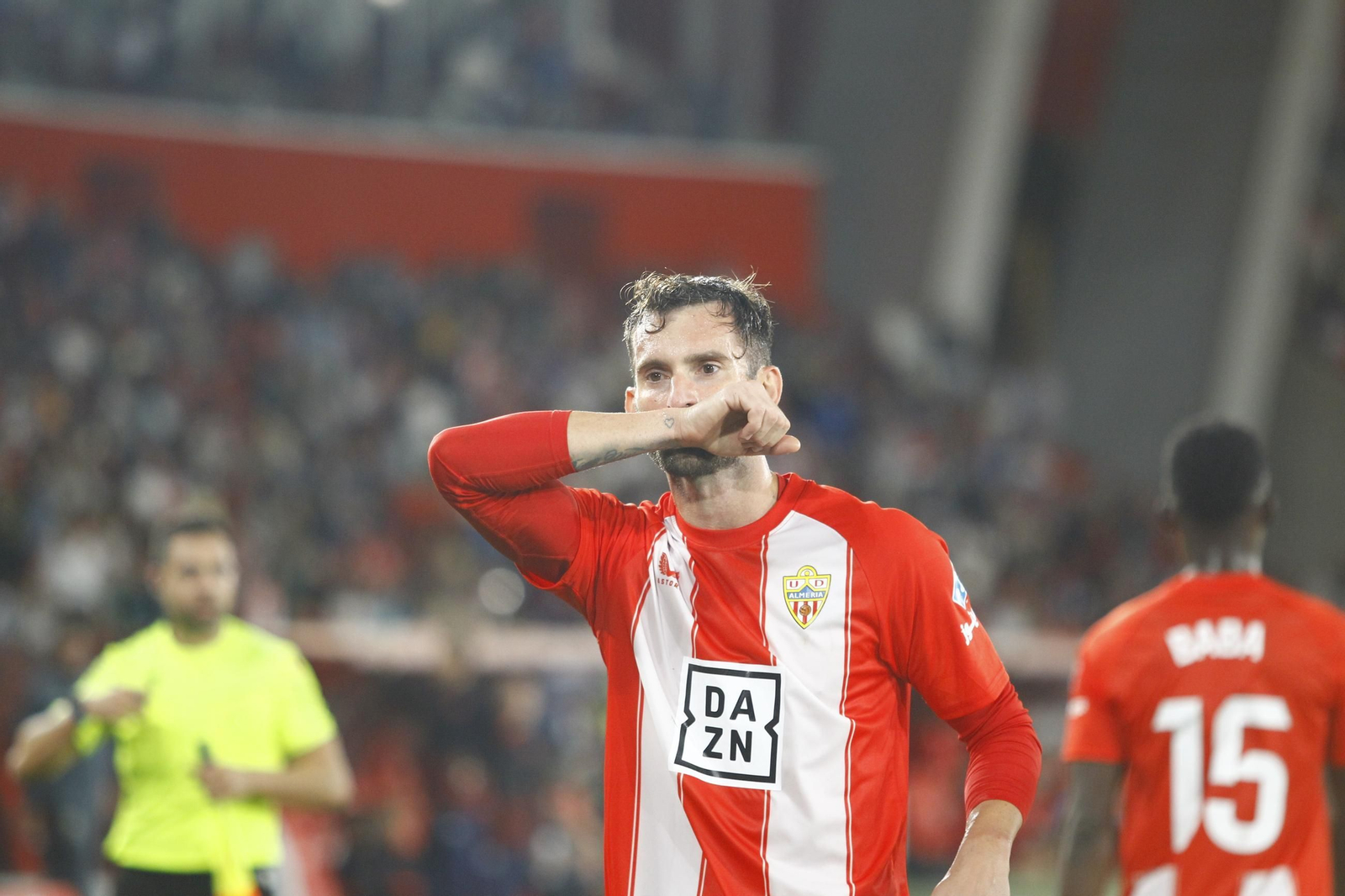 El partido U.D. Almería-Deportivo de La Coruña, en imágenes