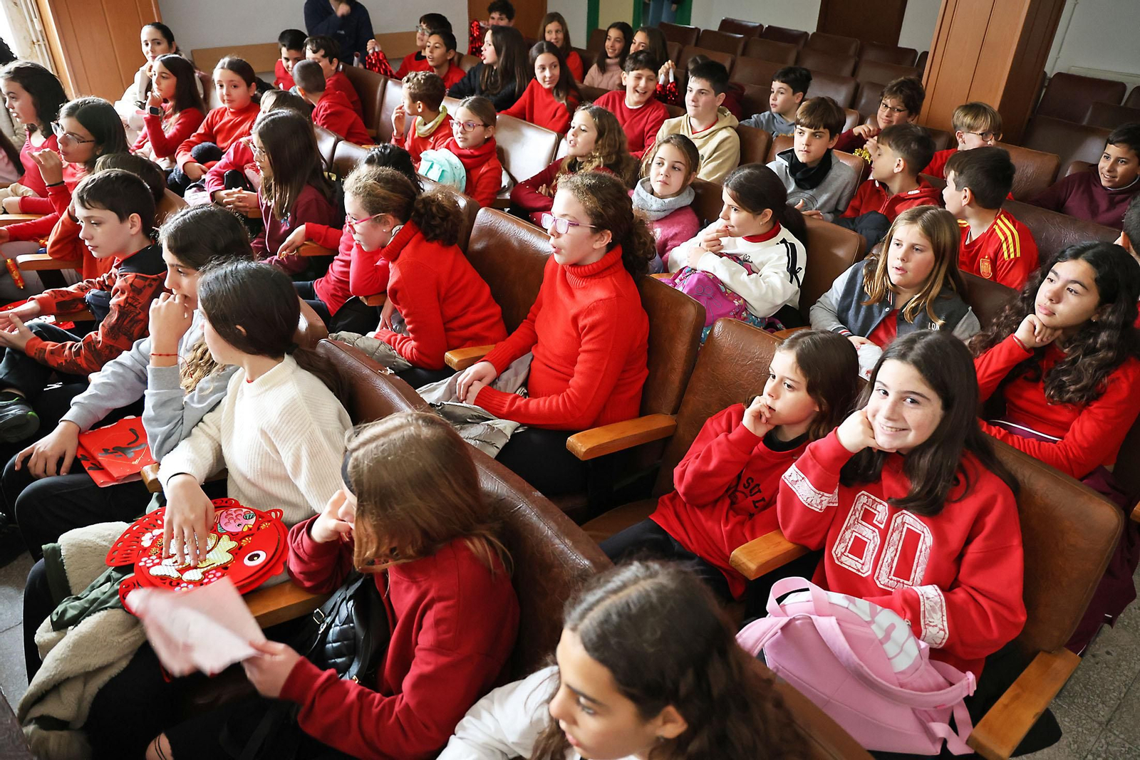 Imágenes de la celebración del Año Nuevo Chino de los alumnos del IES Diego de Guzmán y Quesada (el antiguo Femenino)