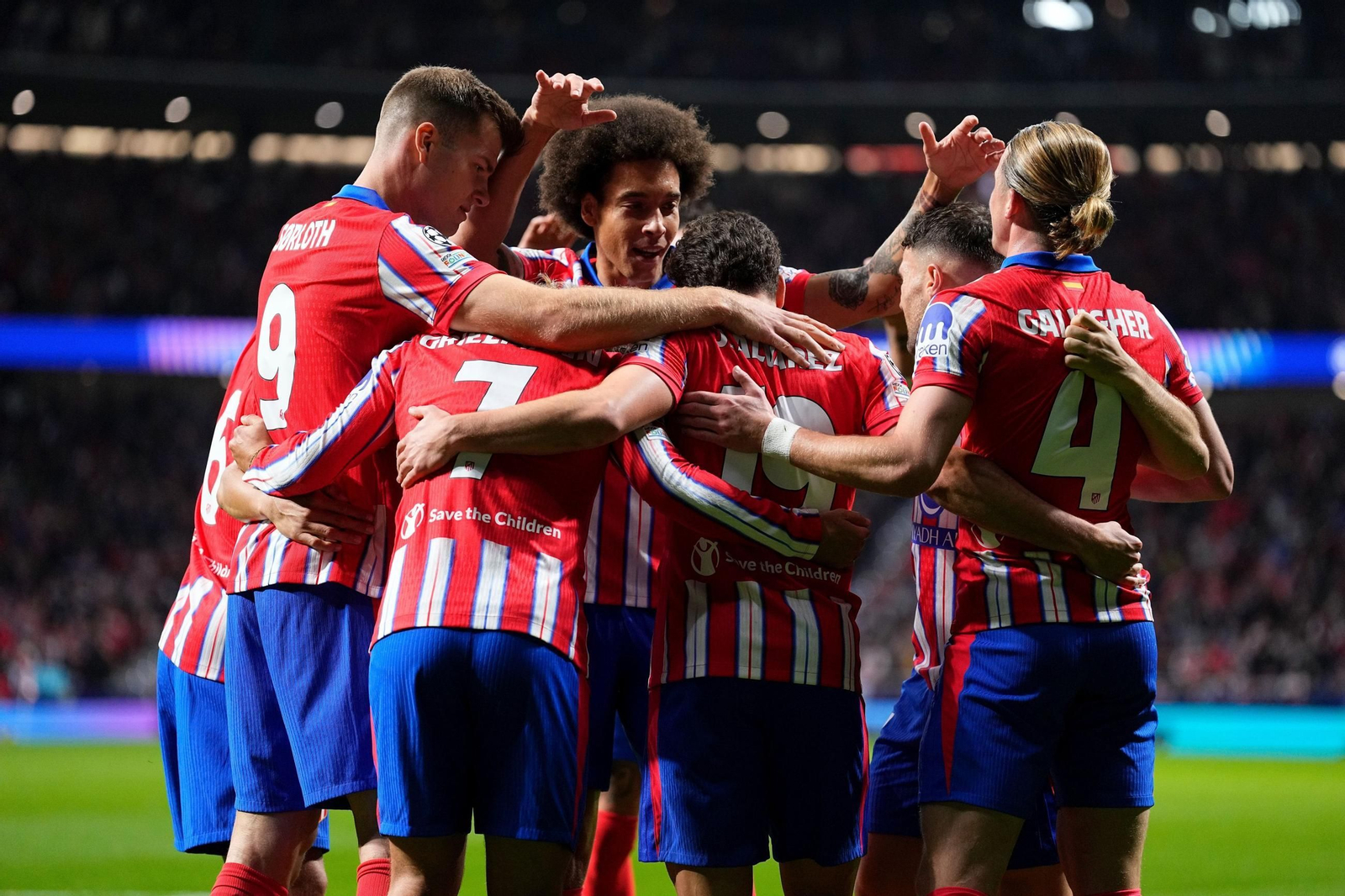 Las mejores imágenes del Atlético de Madrid en su duelo contra el Lille