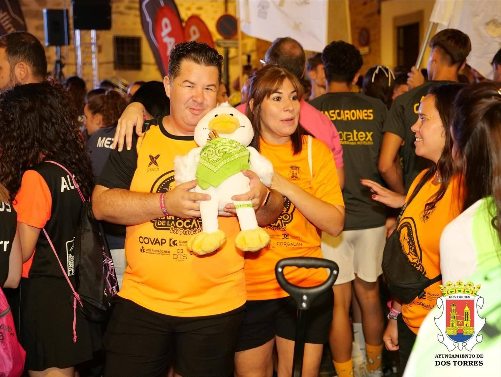 La inauguración del Gran Juego de la Oca de Dos Torres, en imágenes