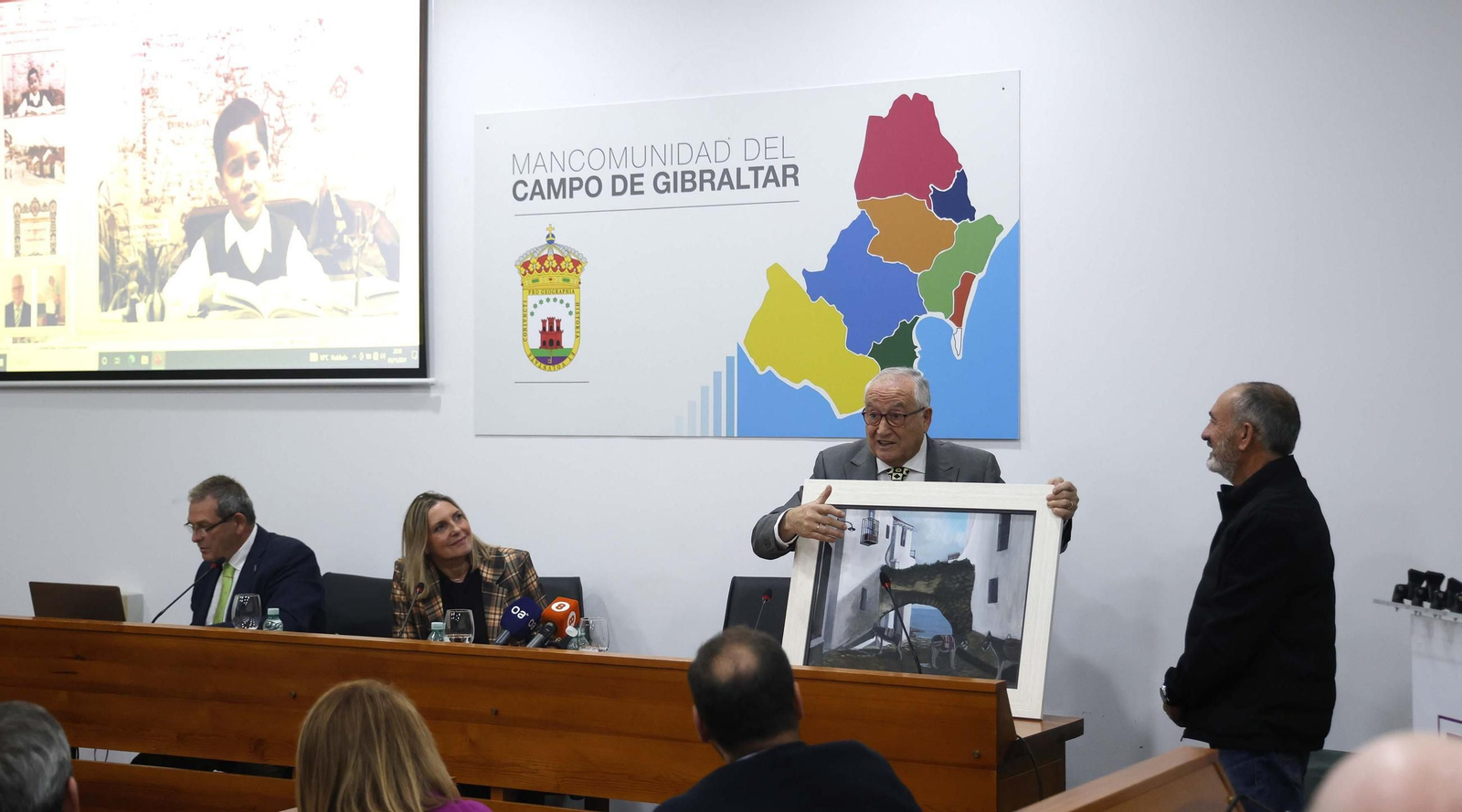 Las fotos del homenaje a Antonio Torremocha en la Mancomunidad