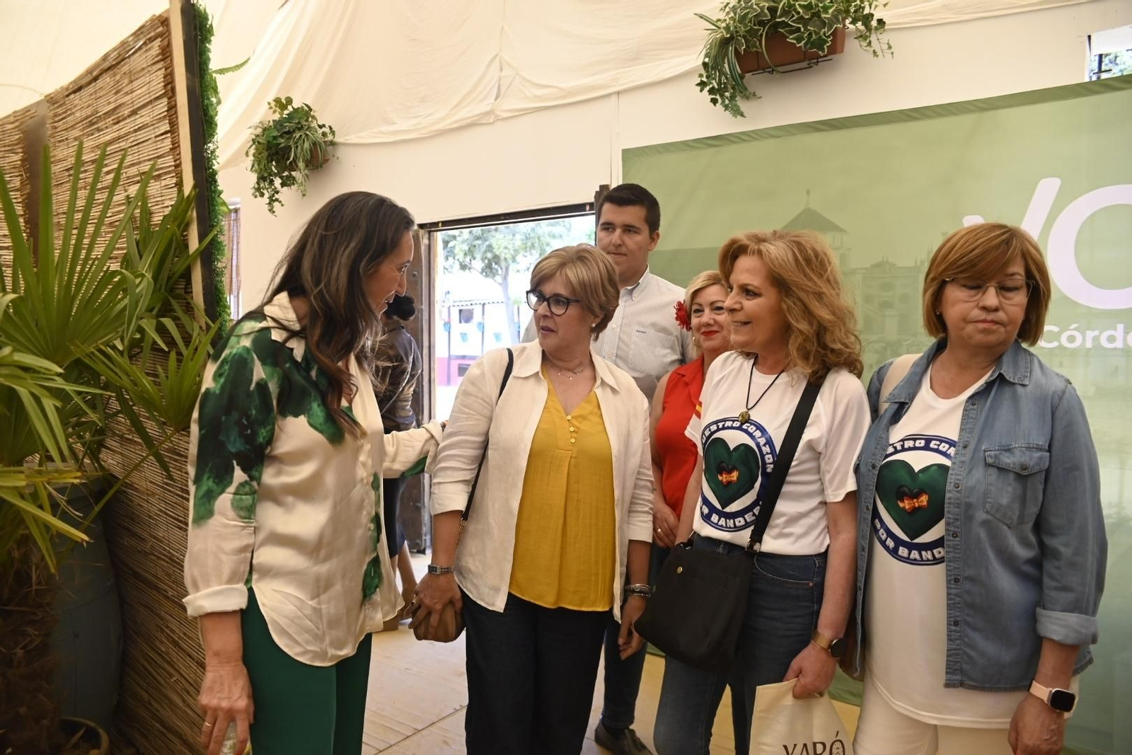Las recepciones del lunes de la Feria de Córdoba, en imágenes