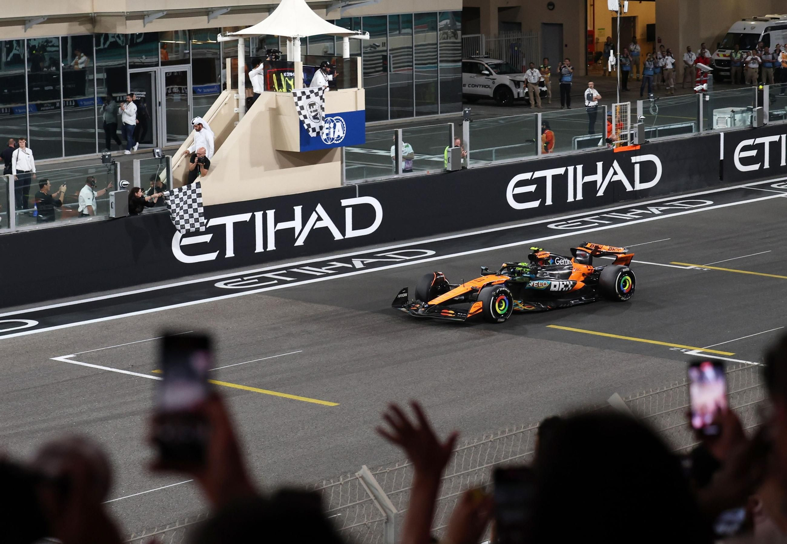 Las fotos del título mundial de Lando Norris en la Fórmula 1