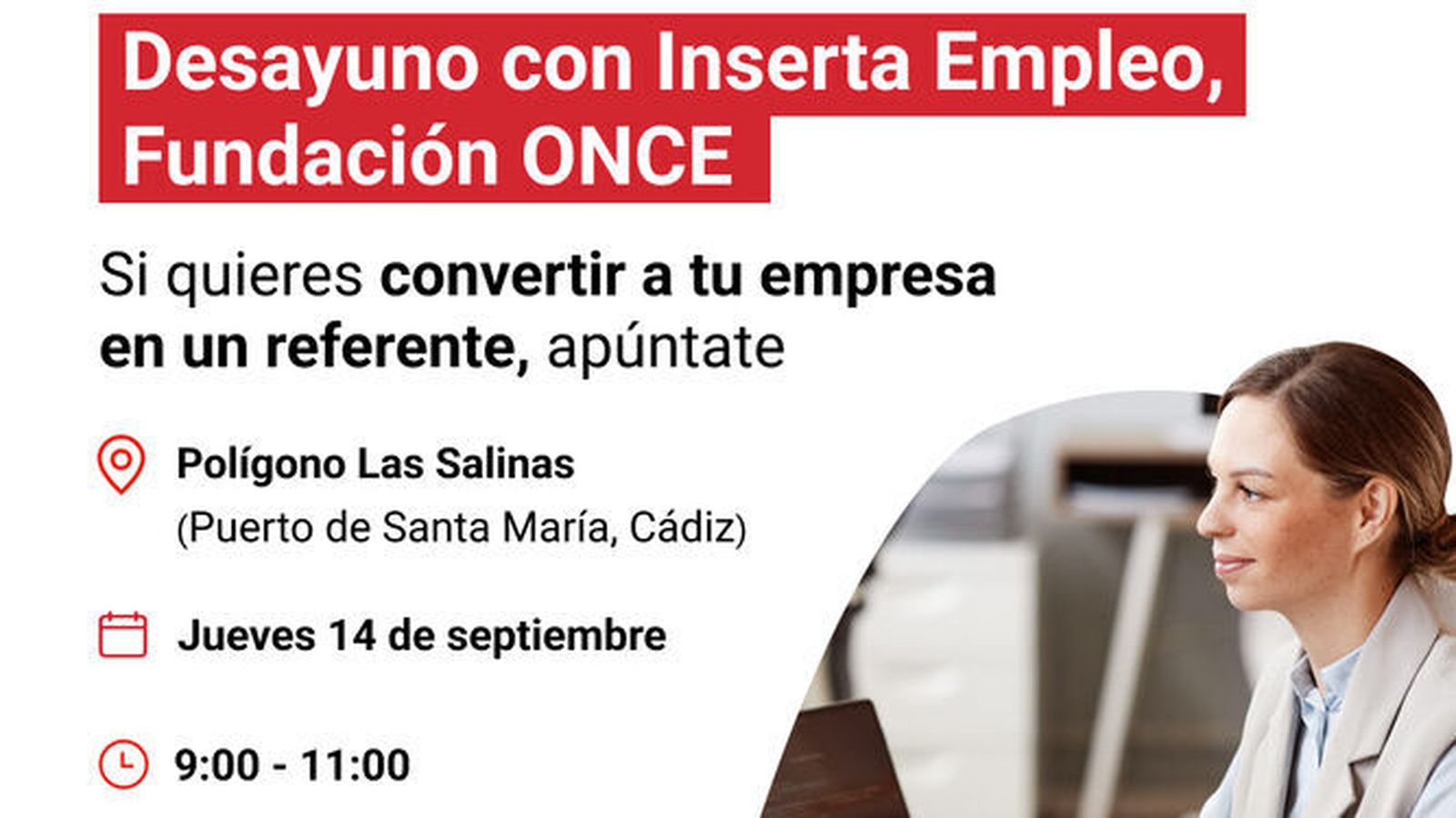 La Fundación ONCE se reúne con empresarios y concejales de El Puerto este jueves.