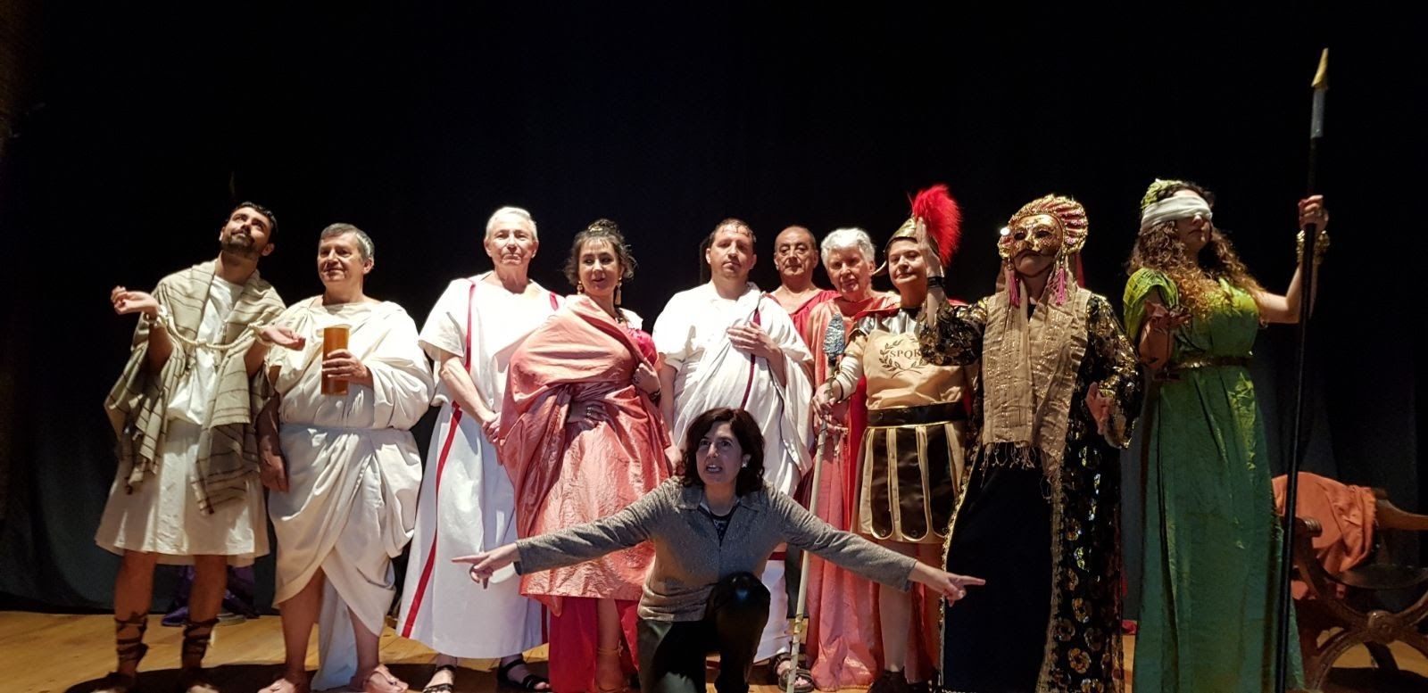 Los actores de "In dubio pro..."