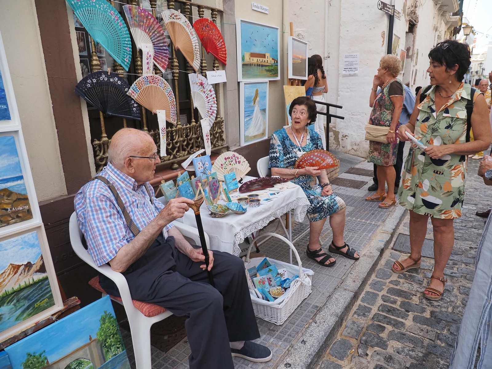 'Un paseo por el arte' en Ayamonte: las mejores imágenes