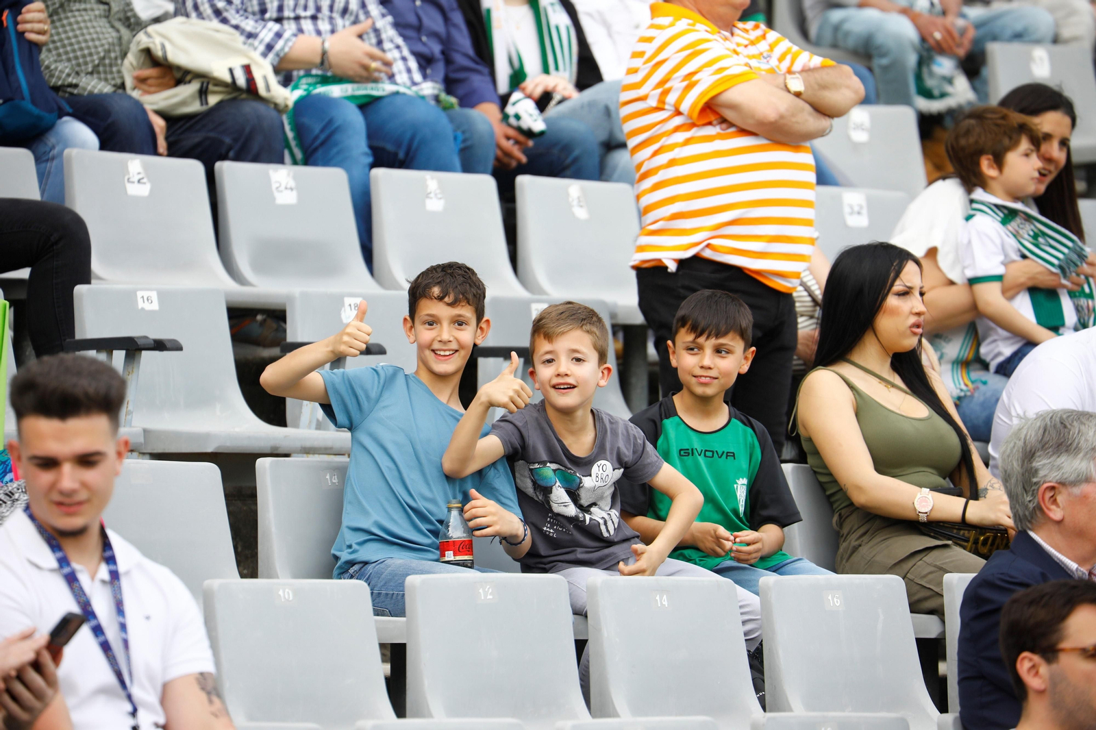 Las mejores fotos del ambiente en El Arcángel para el Córdoba CF - San Fernando