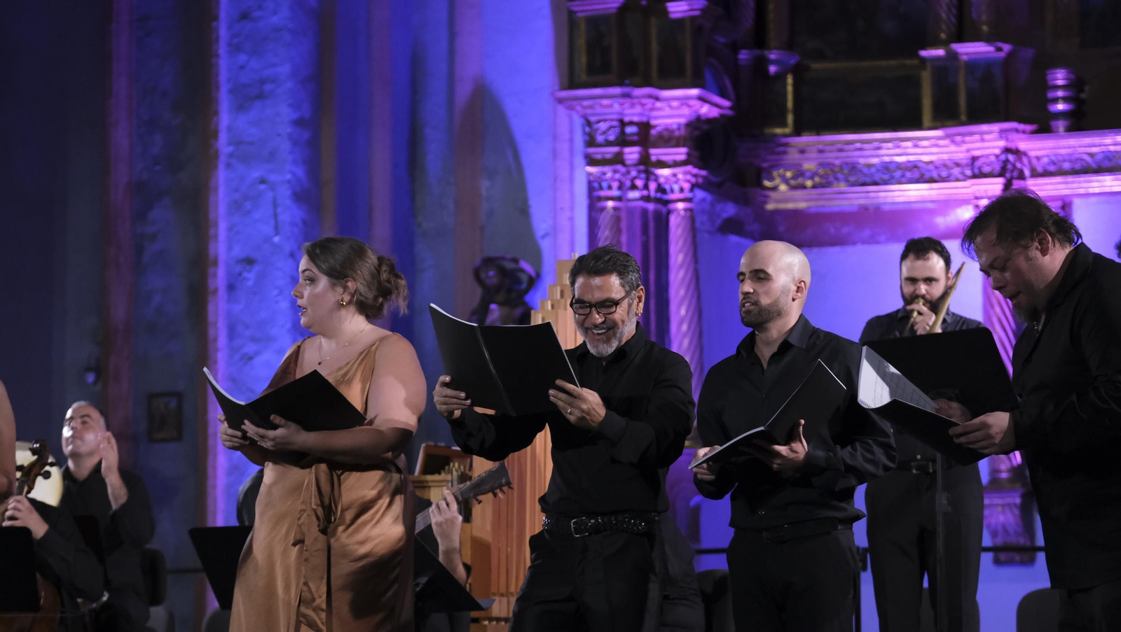 El concierto de Opera Omnia en el Festival de Vélez Blanco, en imágenes