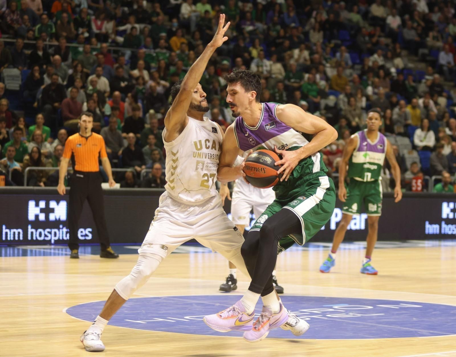 El Unicaja - UCAM Murcia, en fotos